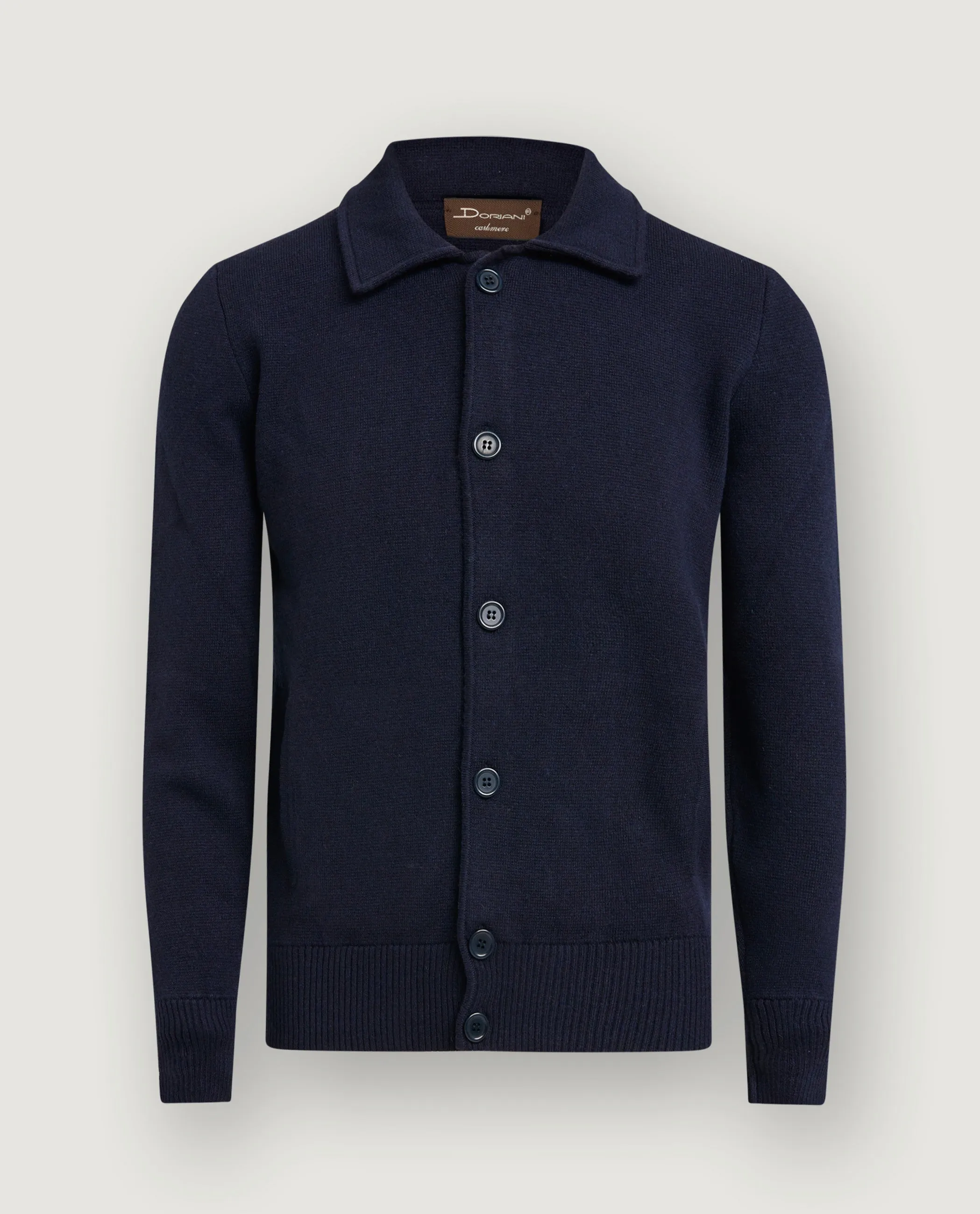 Cashmere Geknoopt Vest - Donkerblauw sold by Pauw Amsterdam