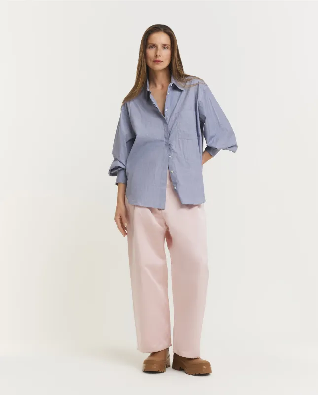 Geplooide Worker Broek - Roze sold by Pauw Amsterdam