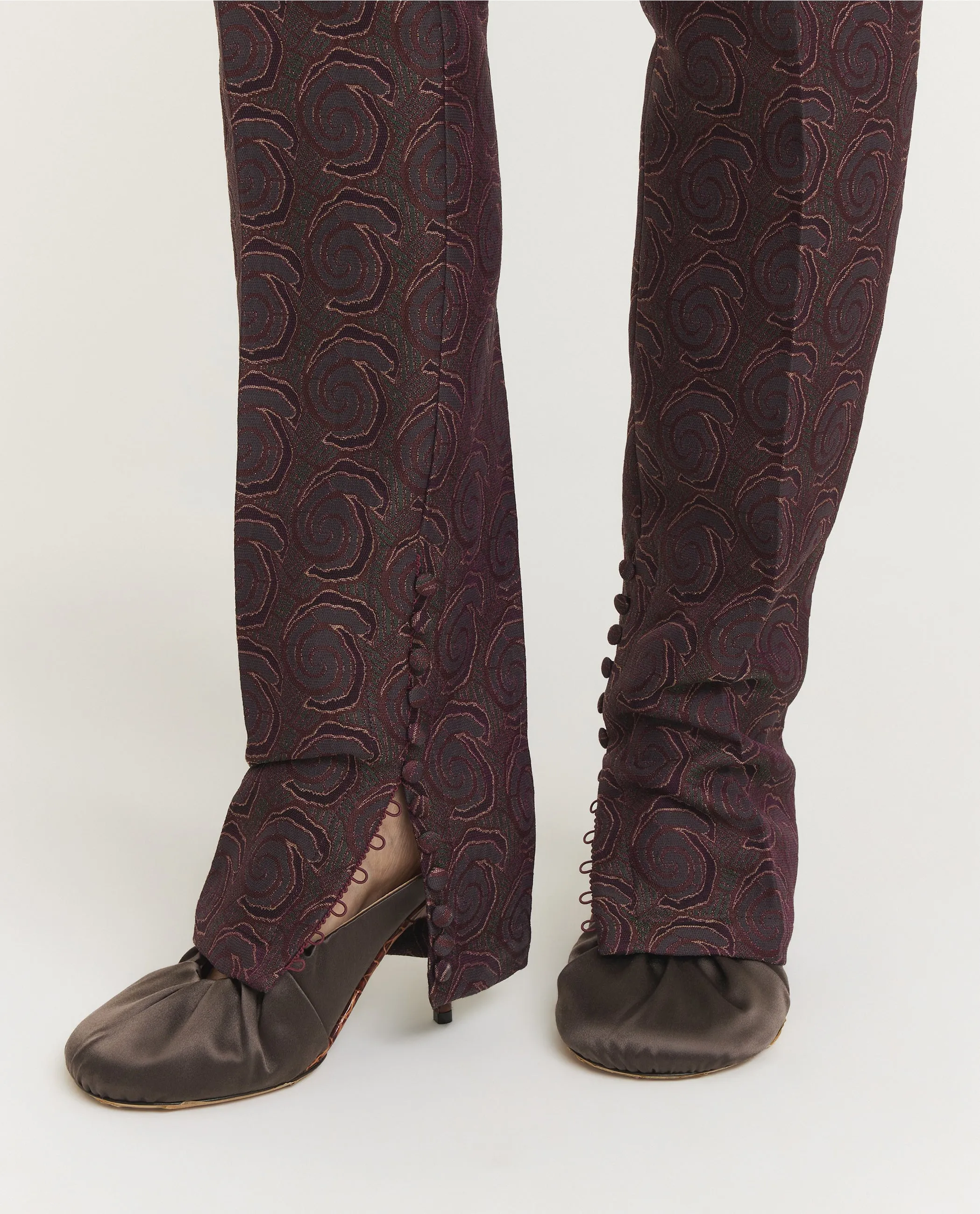 Jacquard Pandoris Pantalon - Paars sold by Pauw Amsterdam product image thumbnail 5
