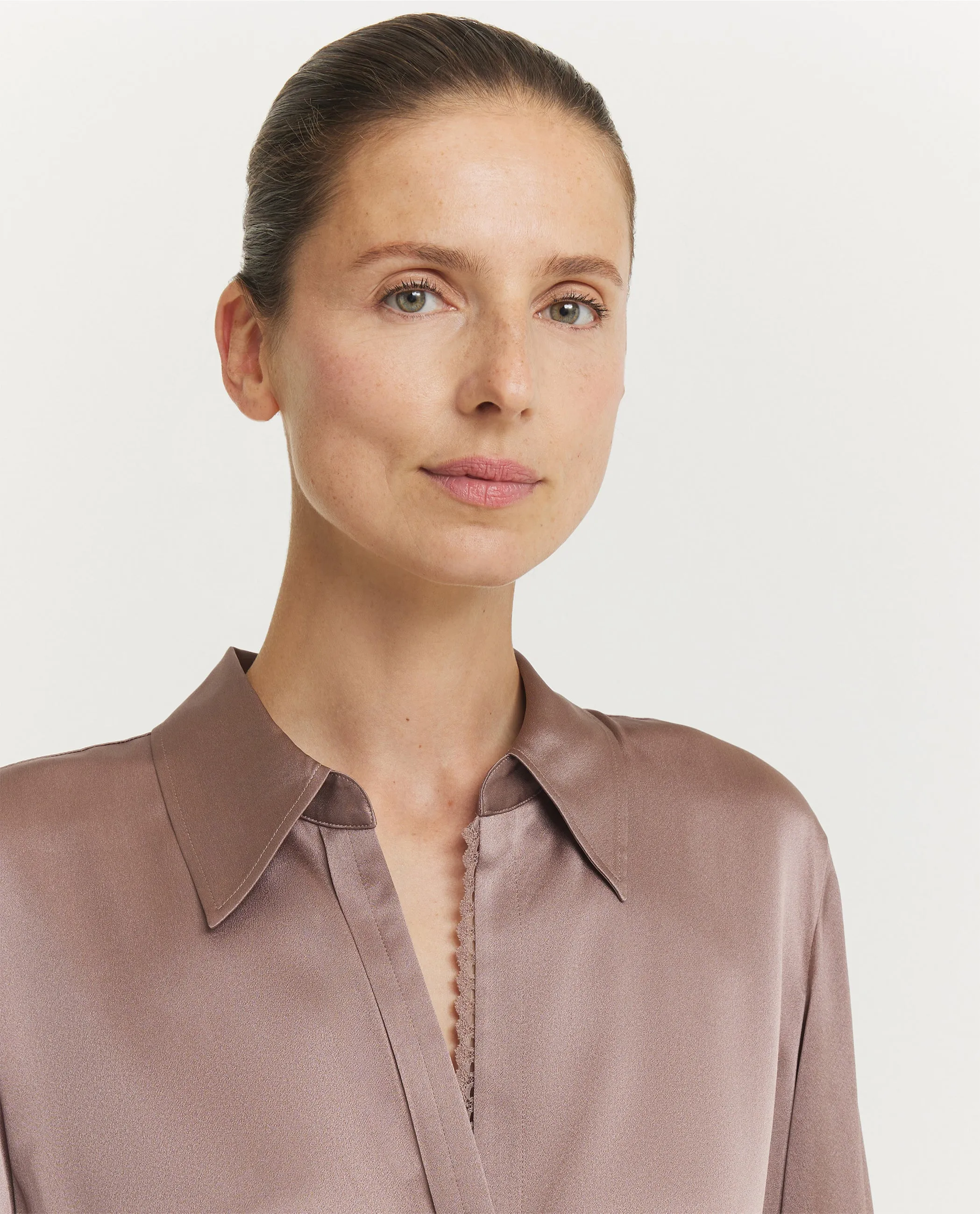 Relaxed Zijden Blouse - Roze sold by Pauw Amsterdam product image thumbnail 2