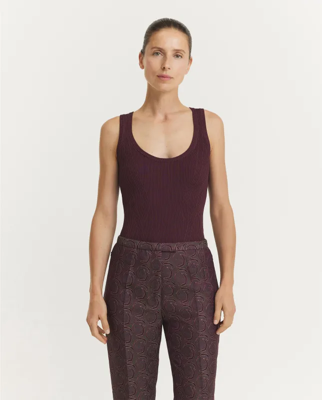 Mouwloze Topaza Top - Paars sold by Pauw Amsterdam