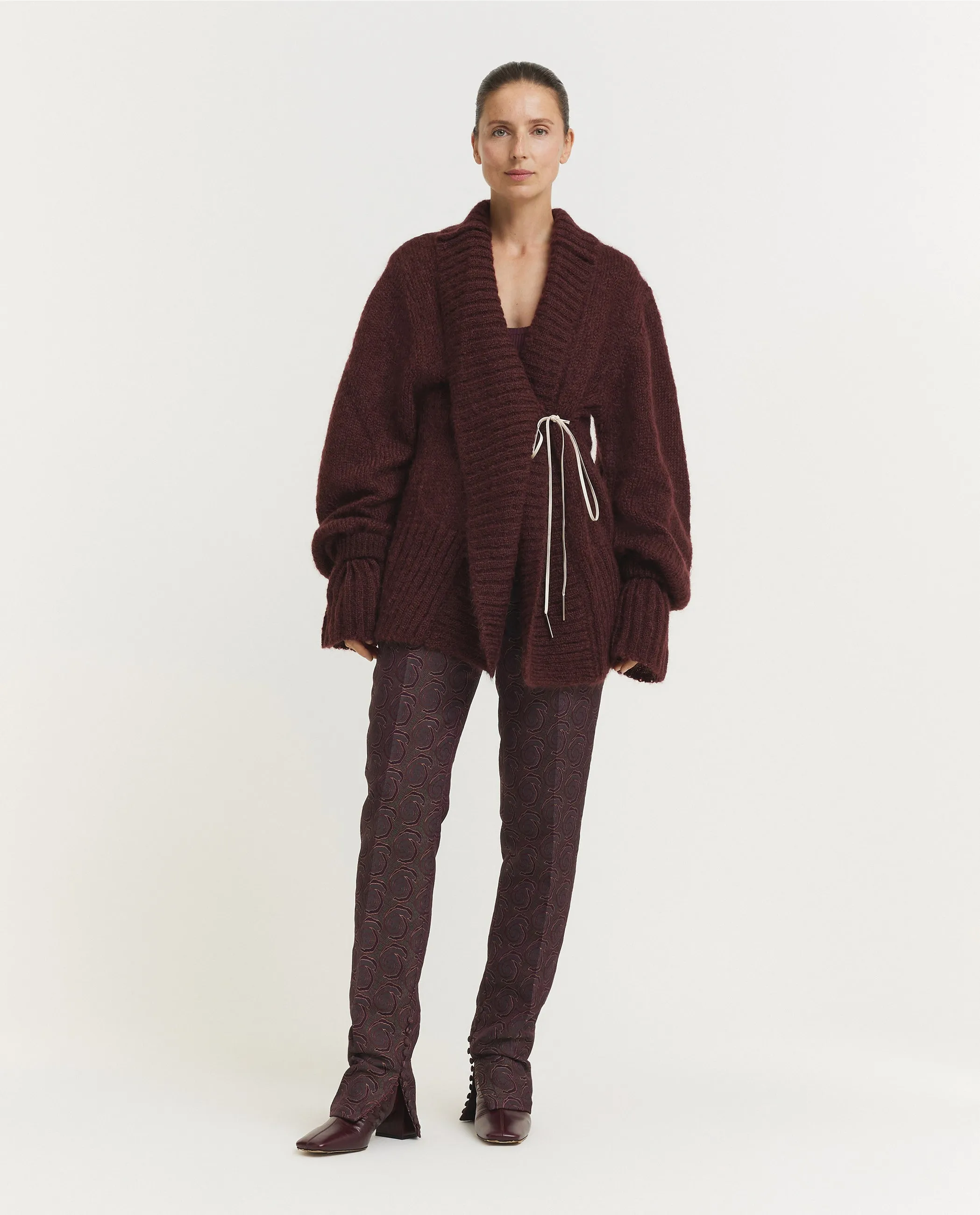 Mohair Wollen Temperance Vest - Rood sold by Pauw Amsterdam product image thumbnail 4