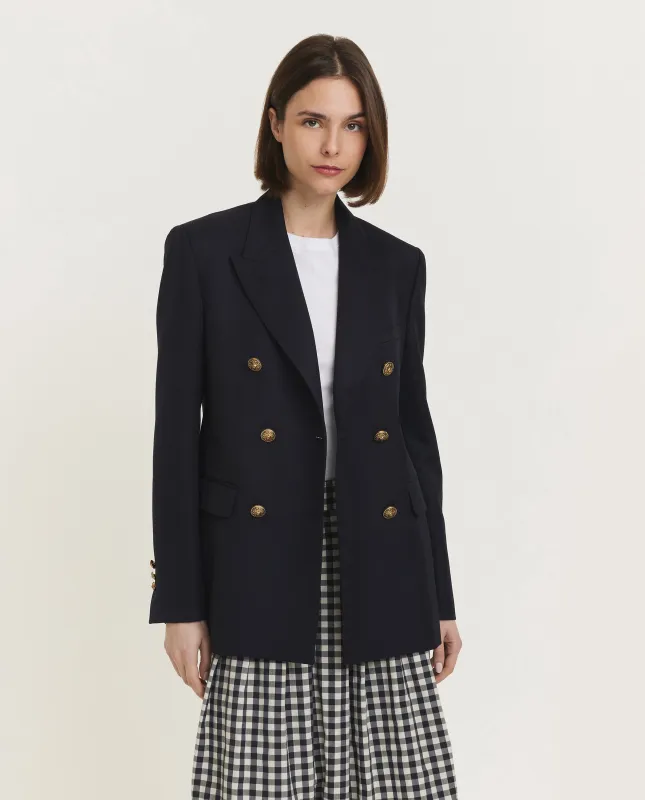 Golden W'S DB Blazer - Donkerblauw sold by Pauw Amsterdam