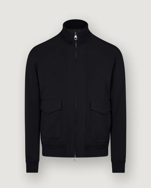 Kort Aerotwill Jack - Donkerblauw sold by Pauw Amsterdam