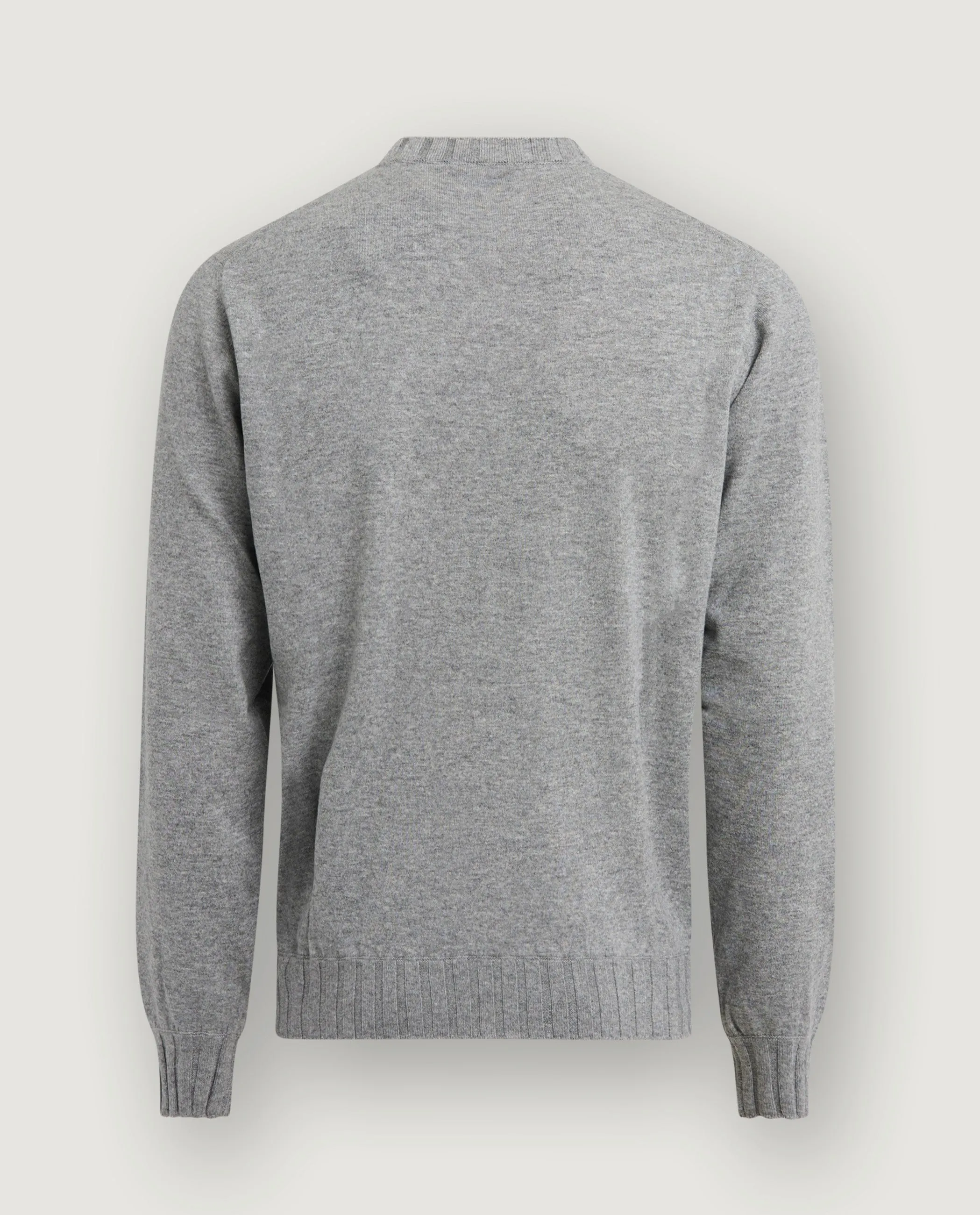 Cashmere Ronde Hals Trui - Grijs sold by Pauw Amsterdam product image thumbnail 4