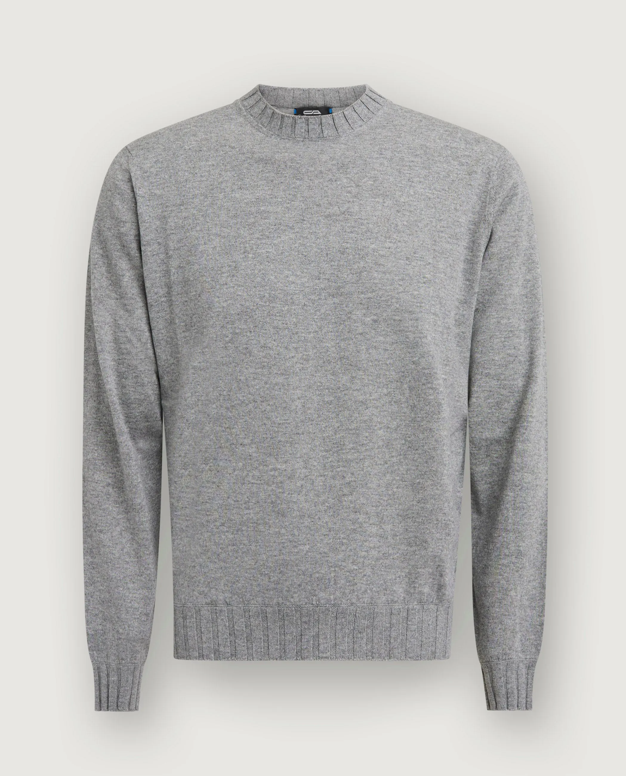 Cashmere Ronde Hals Trui - Grijs sold by Pauw Amsterdam