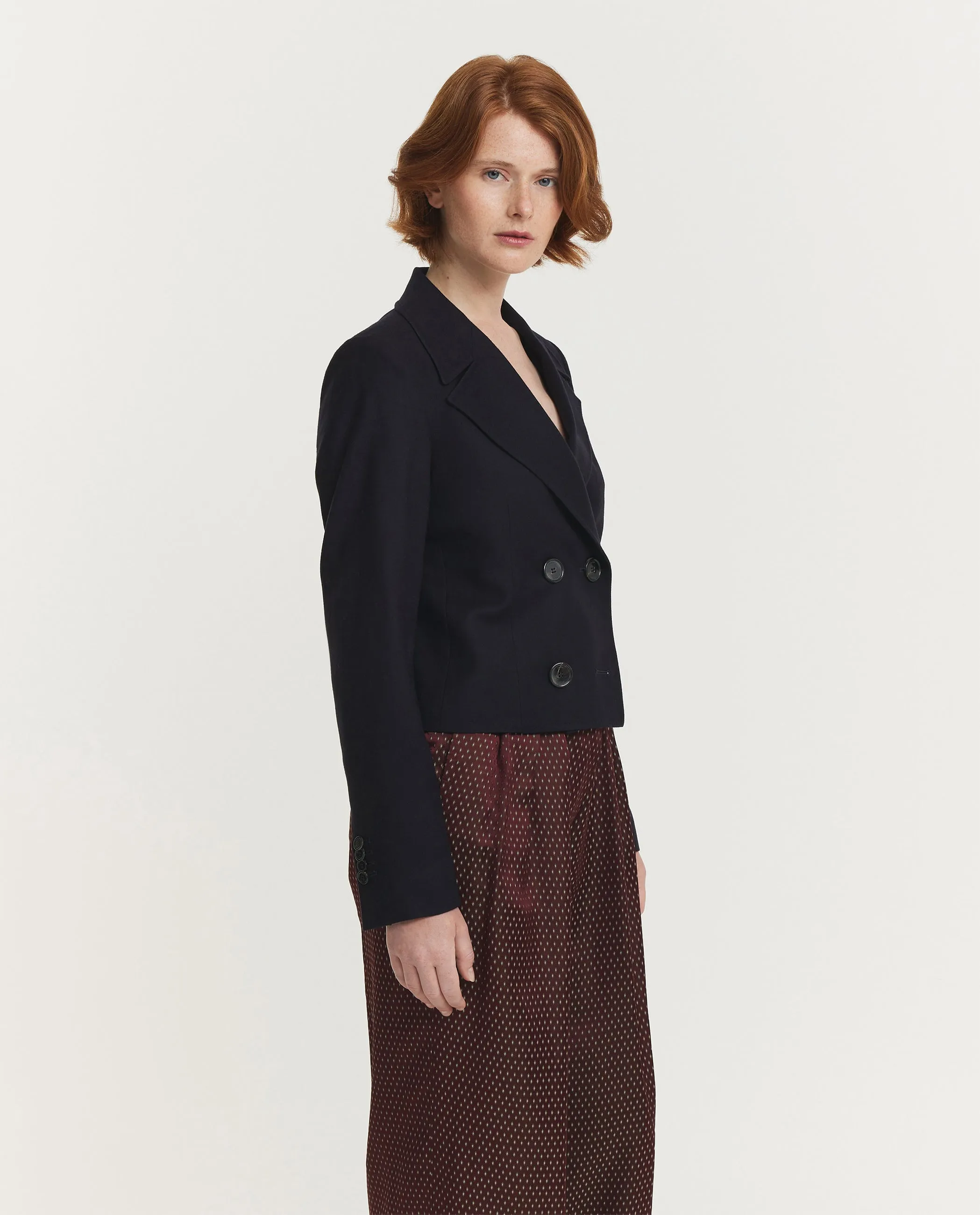 Cropped DB Jasje - Donkerblauw sold by Pauw Amsterdam product image thumbnail 4