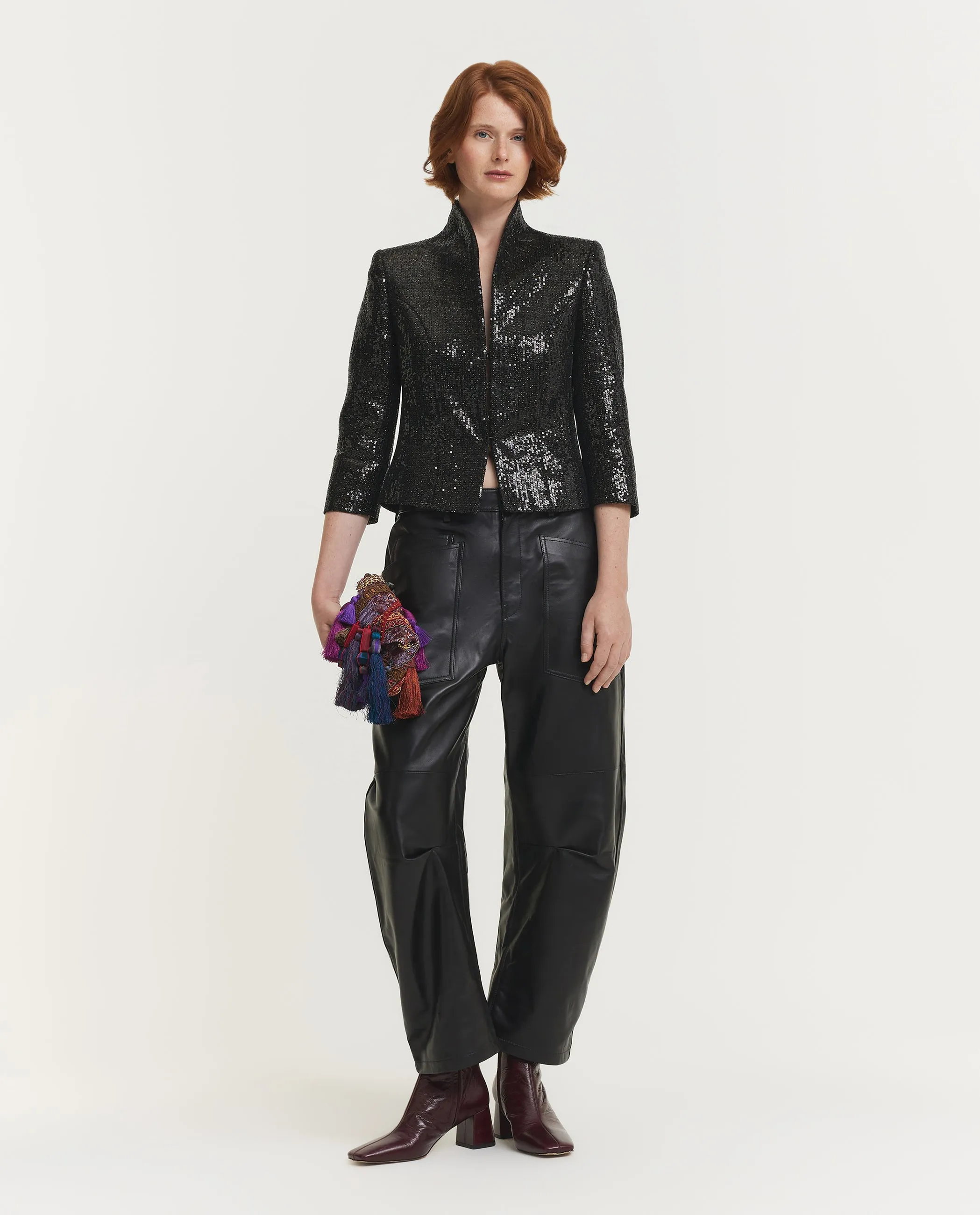 Iconische Pailletten Blazer - Zwart sold by Pauw Amsterdam product image thumbnail 3