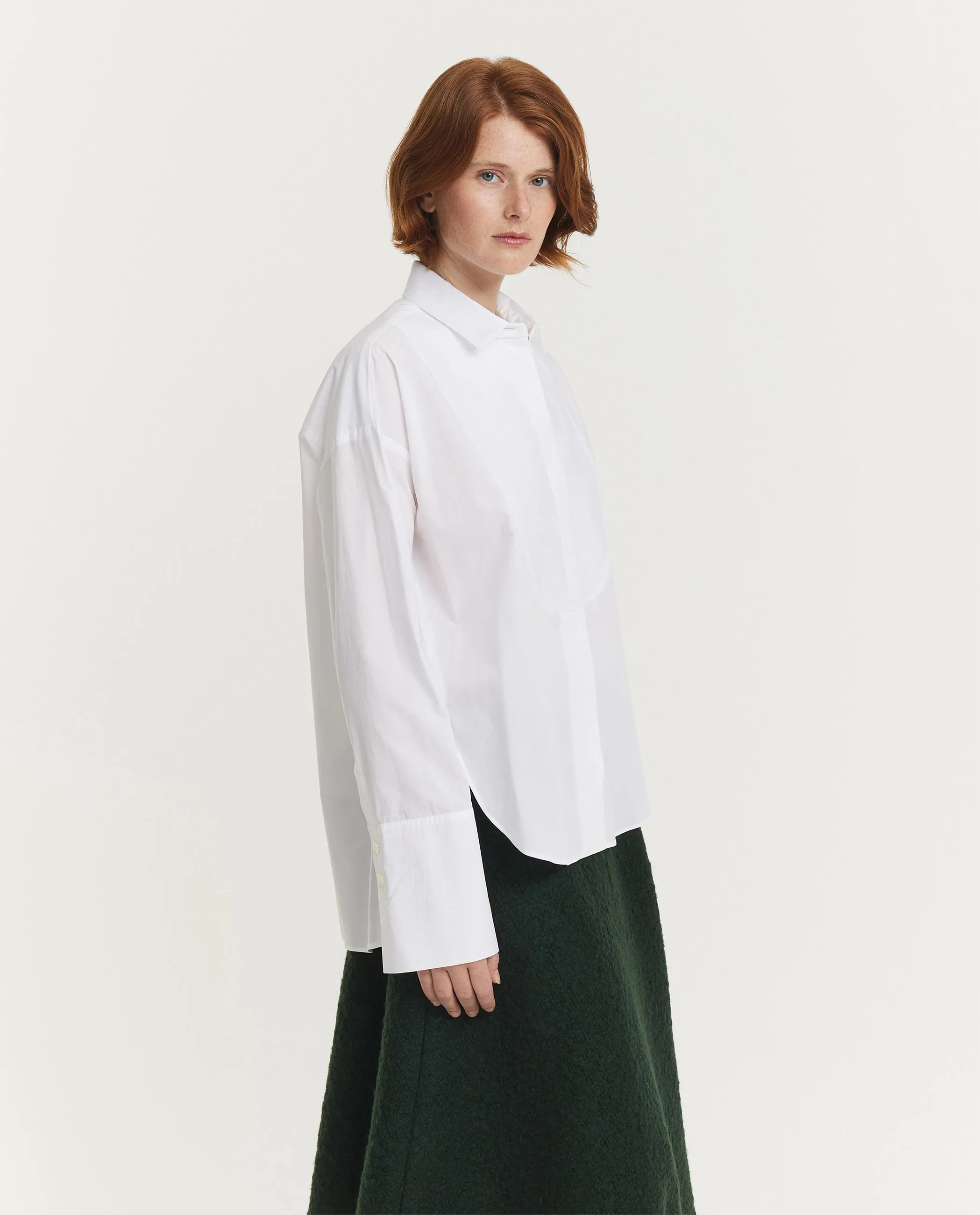 Katoenen Bib Blouse - Wit sold by Pauw Amsterdam product image thumbnail 4