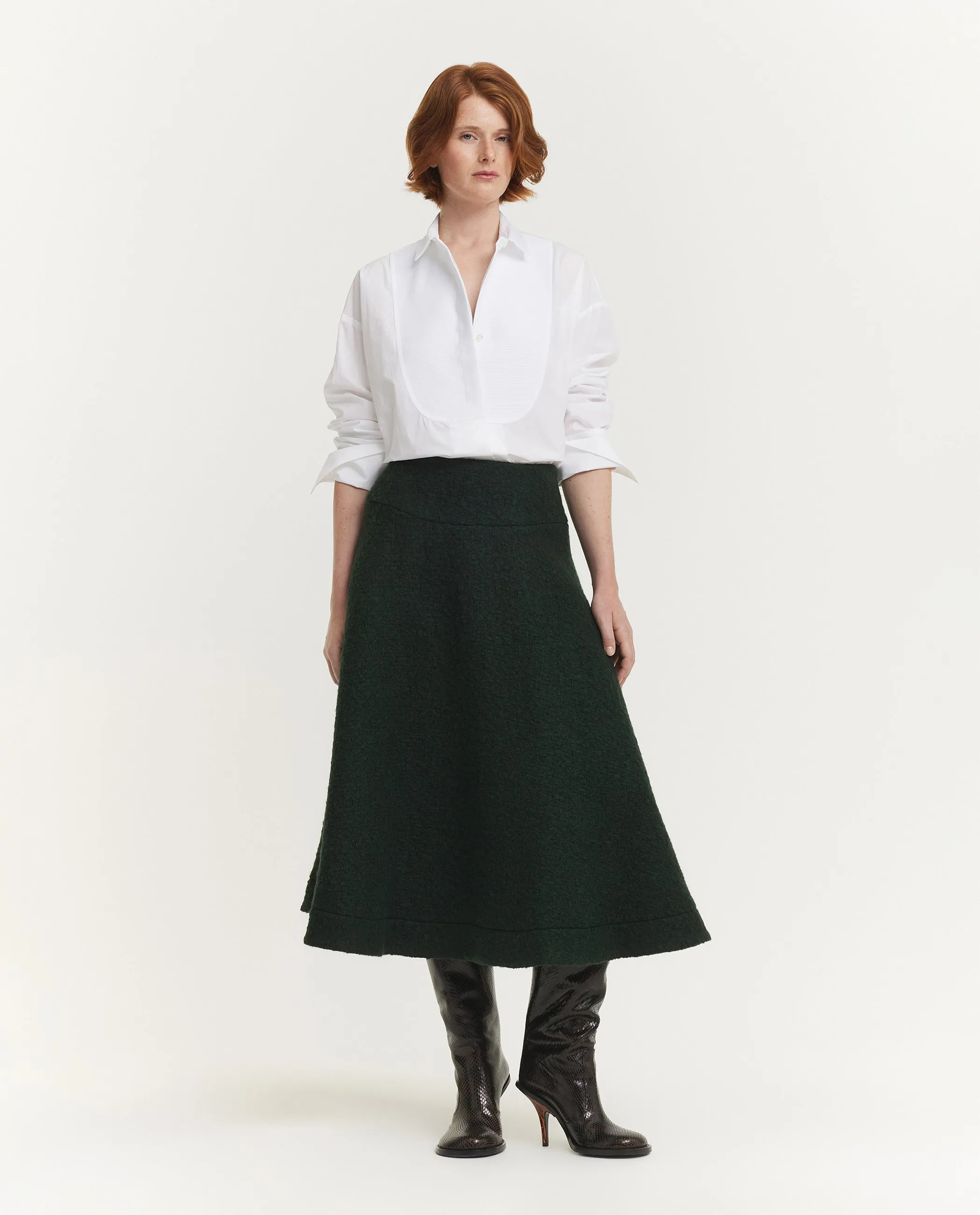 Katoenen Bib Blouse - Wit sold by Pauw Amsterdam product image thumbnail 3