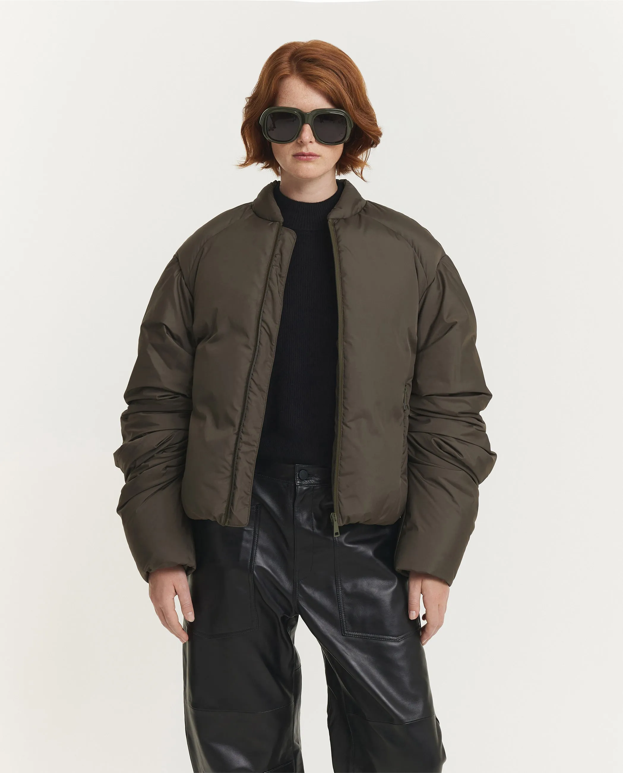 Puffer Lily Bomber - Groen sold by Pauw Amsterdam