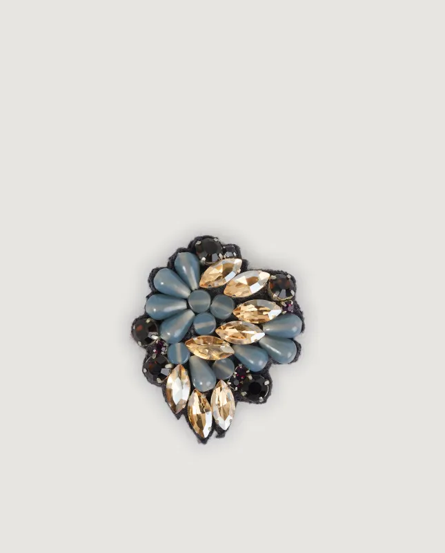 Strass Broche - Lichtblauw sold by Pauw Amsterdam