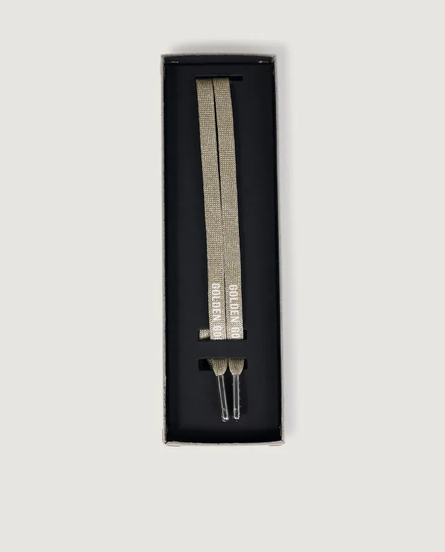 Metallic Schoenveters - Goud sold by Pauw Amsterdam