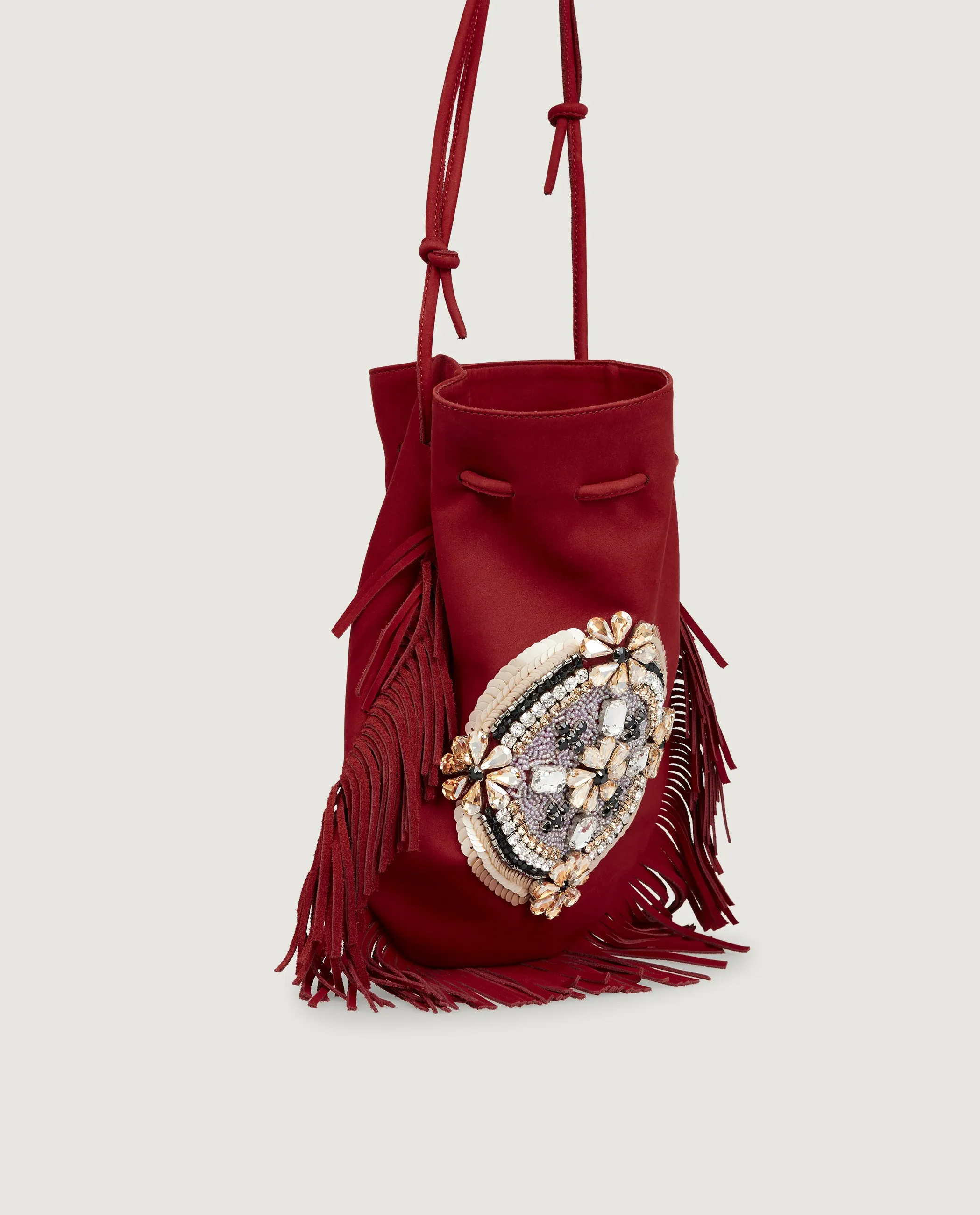 Grote Geborduurde Power Pouch - Rood sold by Pauw Amsterdam product image thumbnail 3