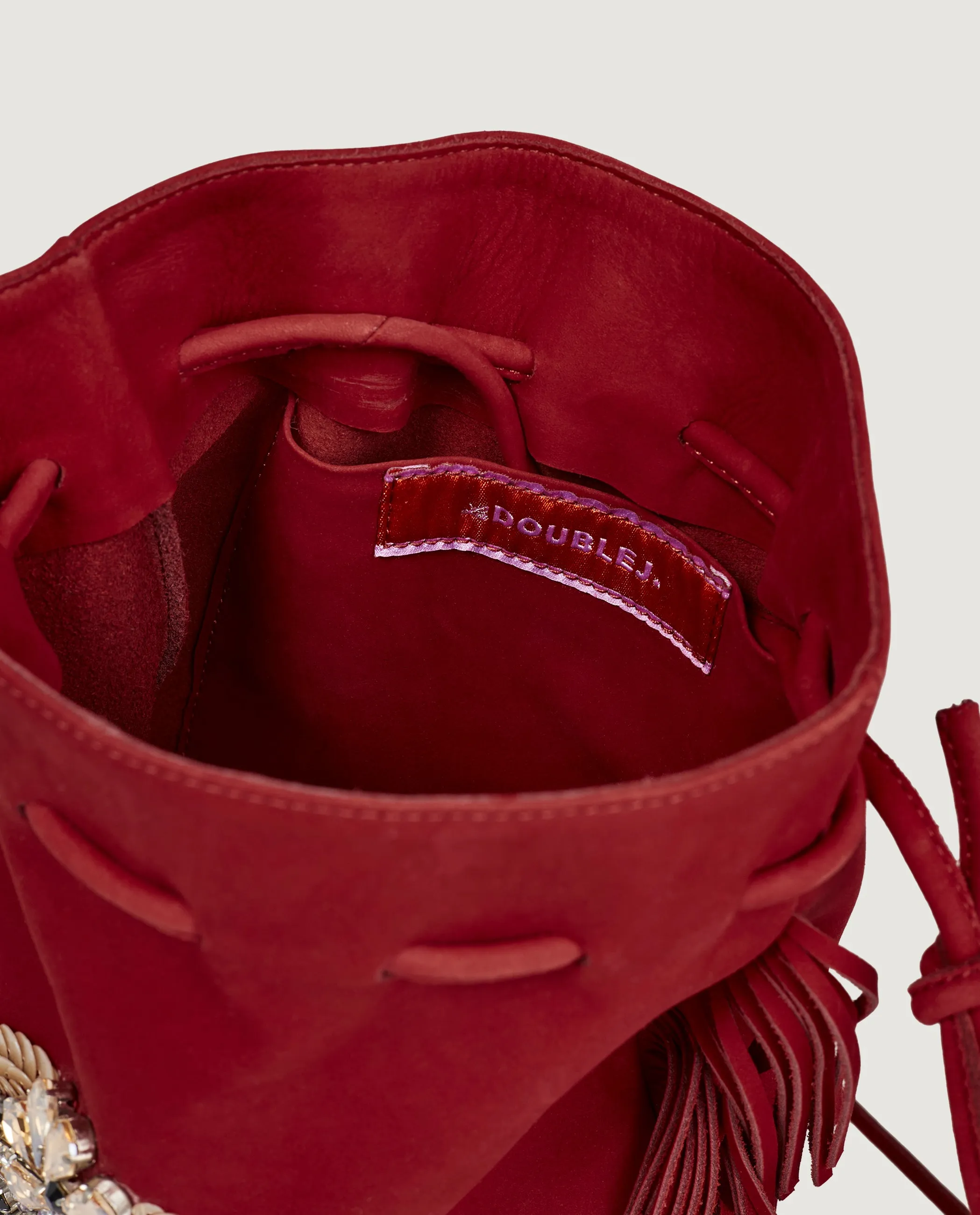 Grote Geborduurde Power Pouch - Rood sold by Pauw Amsterdam product image thumbnail 4