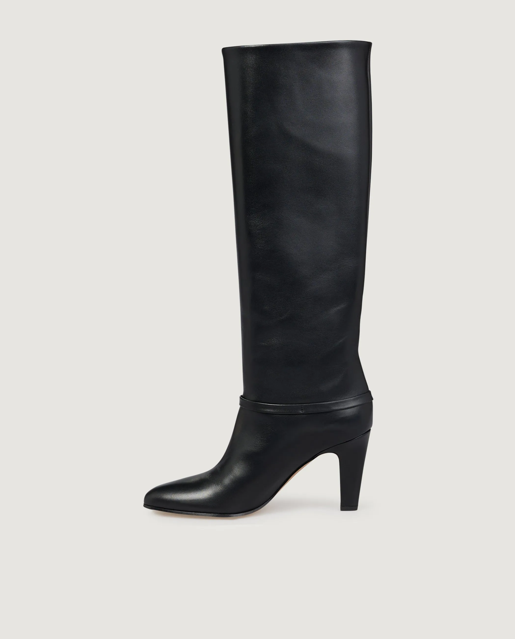 Leren Eve Laarzen - Zwart sold by Pauw Amsterdam product image thumbnail 3