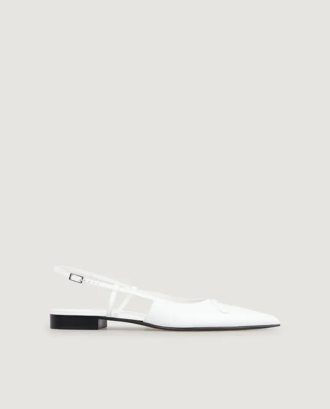 Trunkaroo Slingbacks - Wit sold by Pauw Amsterdam