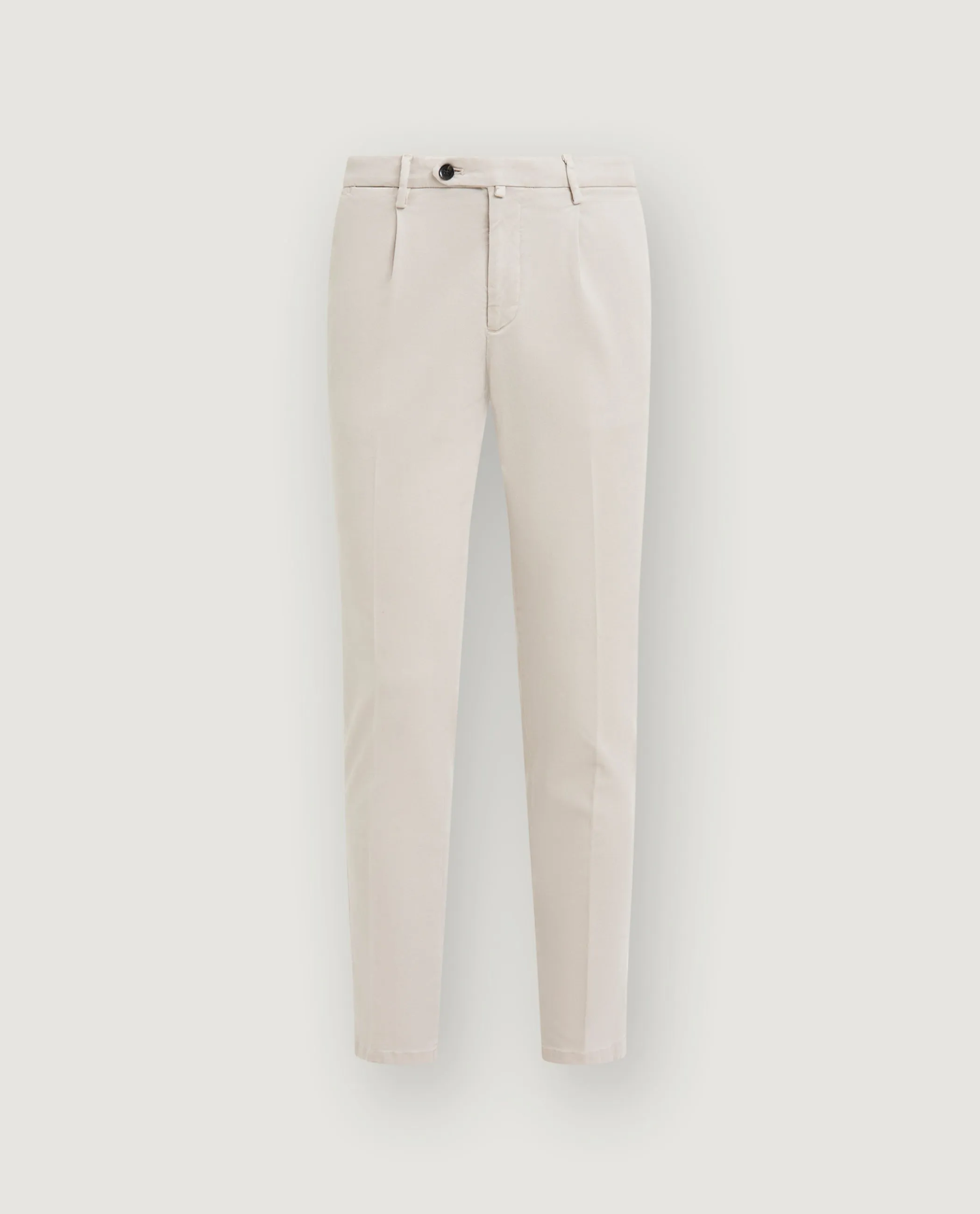 Katoen Lyocell Chino's - Lichtbruin sold by Pauw Amsterdam