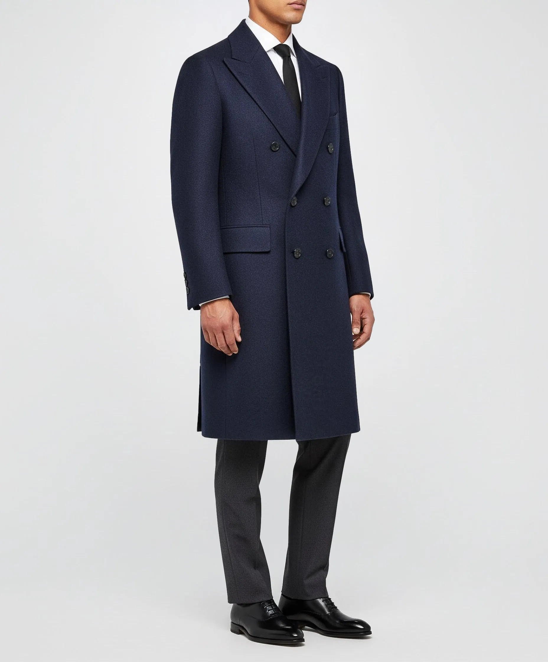 Zealander Wollen Overjas - Blauw sold by Pauw Amsterdam product image thumbnail 2