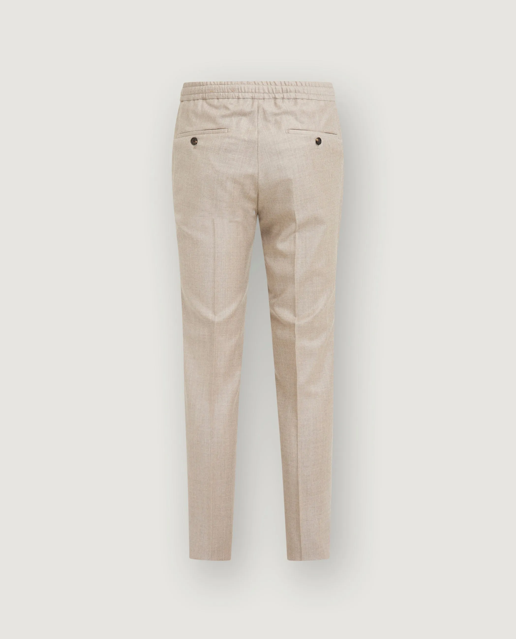 Flannel Wollen Jogger - Lichtbruin sold by Pauw Amsterdam product image thumbnail 3
