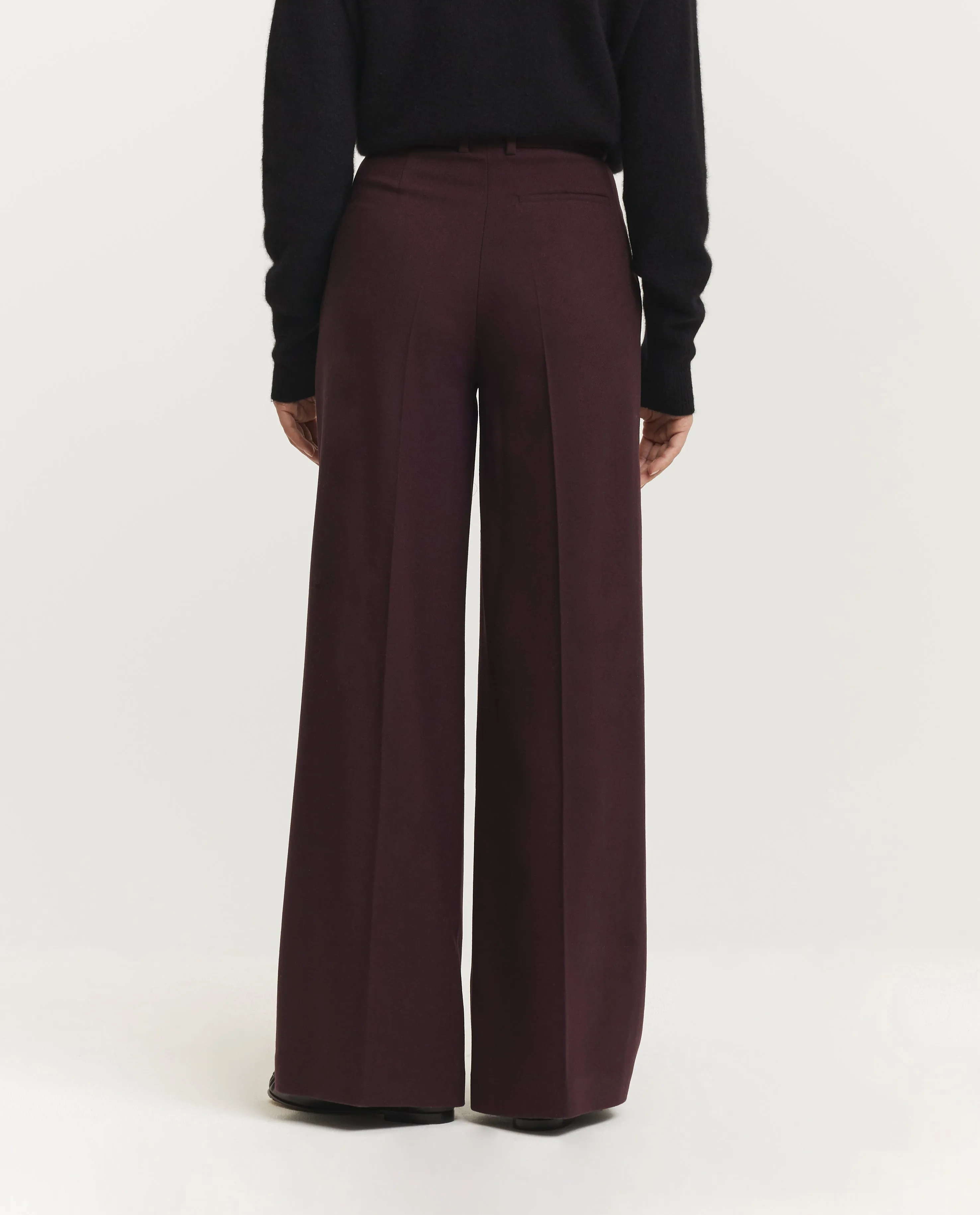 Alana Flannel Stretch Pantalon - Paars sold by Pauw Amsterdam product image thumbnail 4