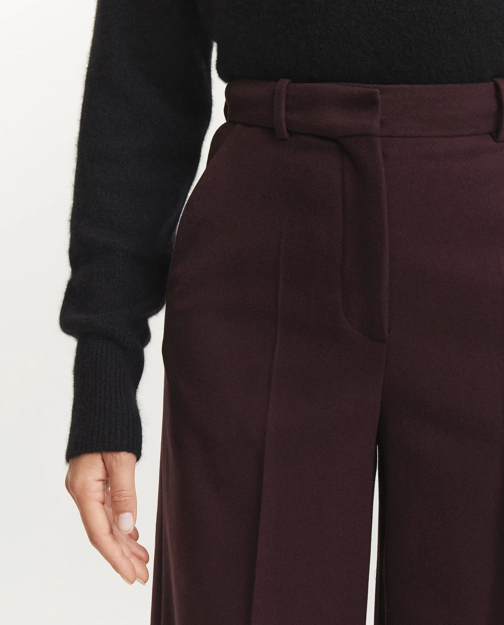 Alana Flannel Stretch Pantalon - Paars sold by Pauw Amsterdam product image thumbnail 5