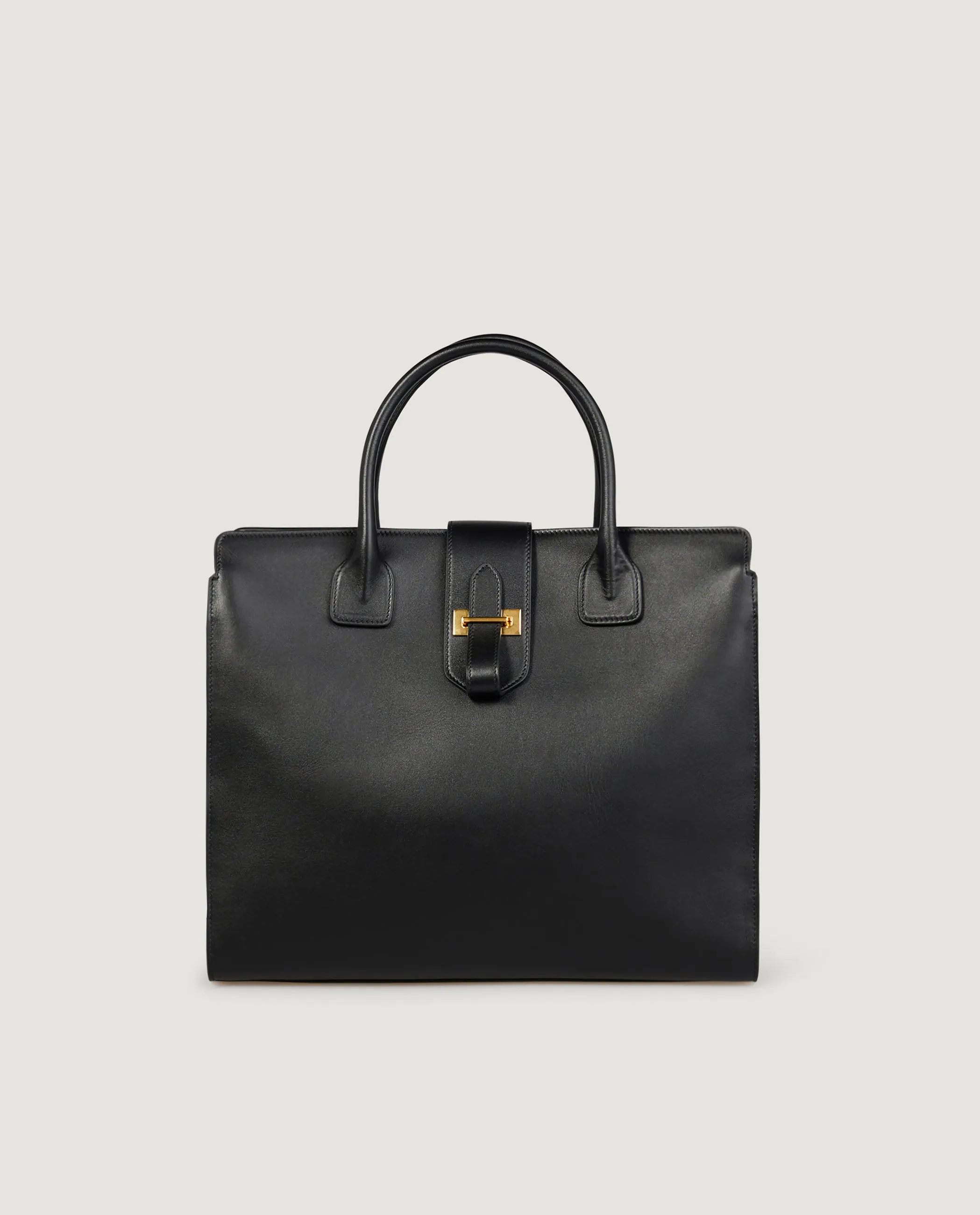 Lederen Lou Tas - Zwart sold by Pauw Amsterdam