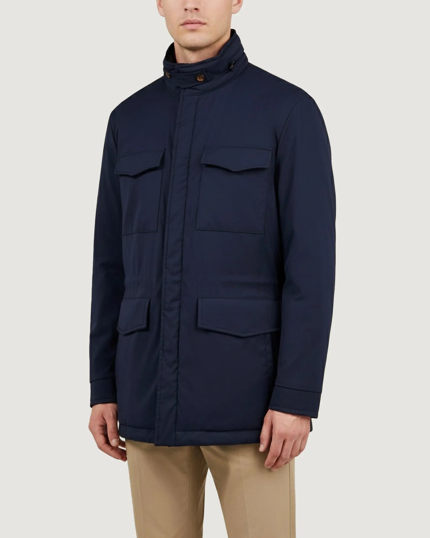 Compact Field Jacket - Donkerblauw sold by Pauw Amsterdam product image thumbnail 2