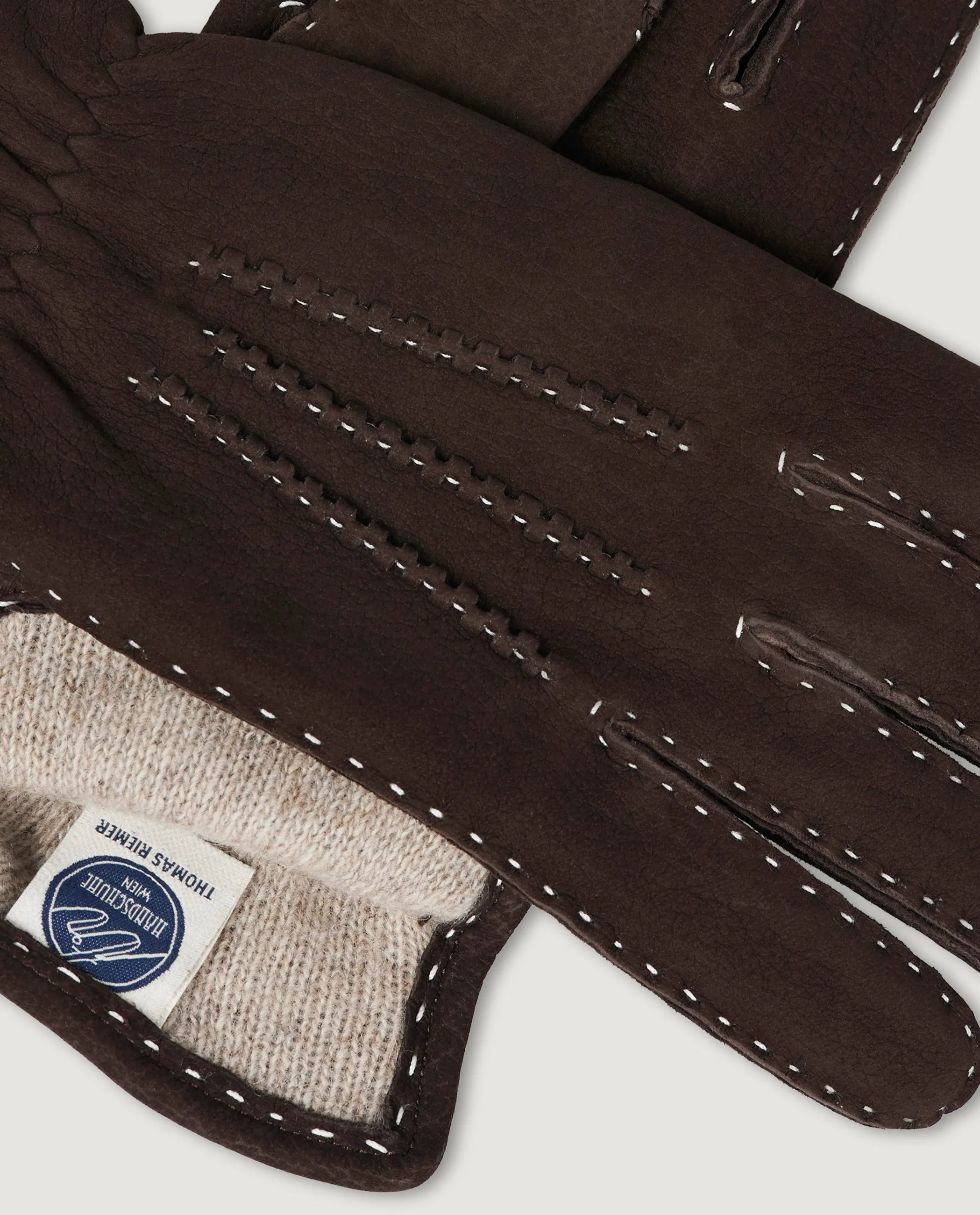 Suede Handschoenen - Bruin sold by Pauw Amsterdam product image thumbnail 2