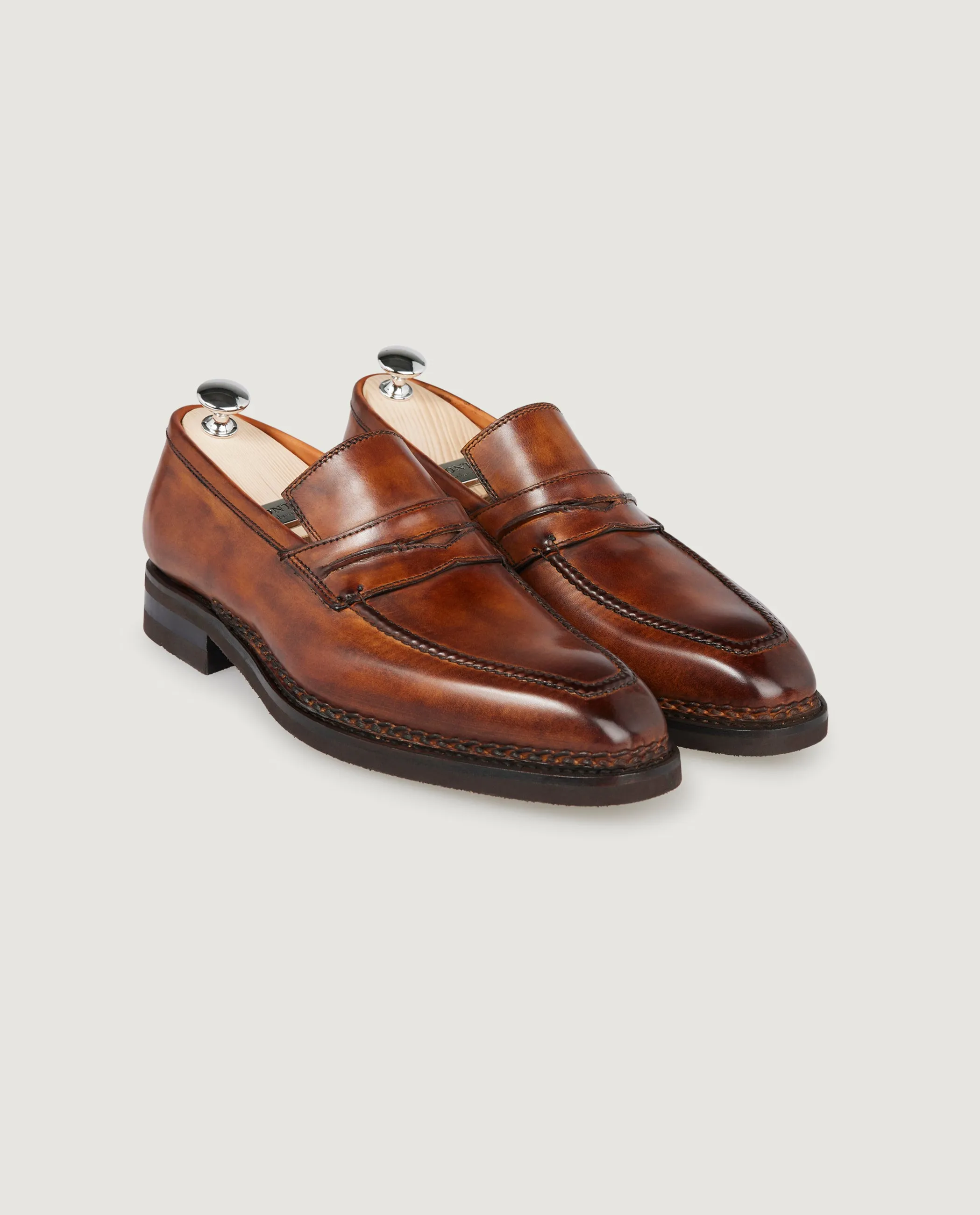 Capitano Penny Loafer - Lichtbruin sold by Pauw Amsterdam product image thumbnail 3