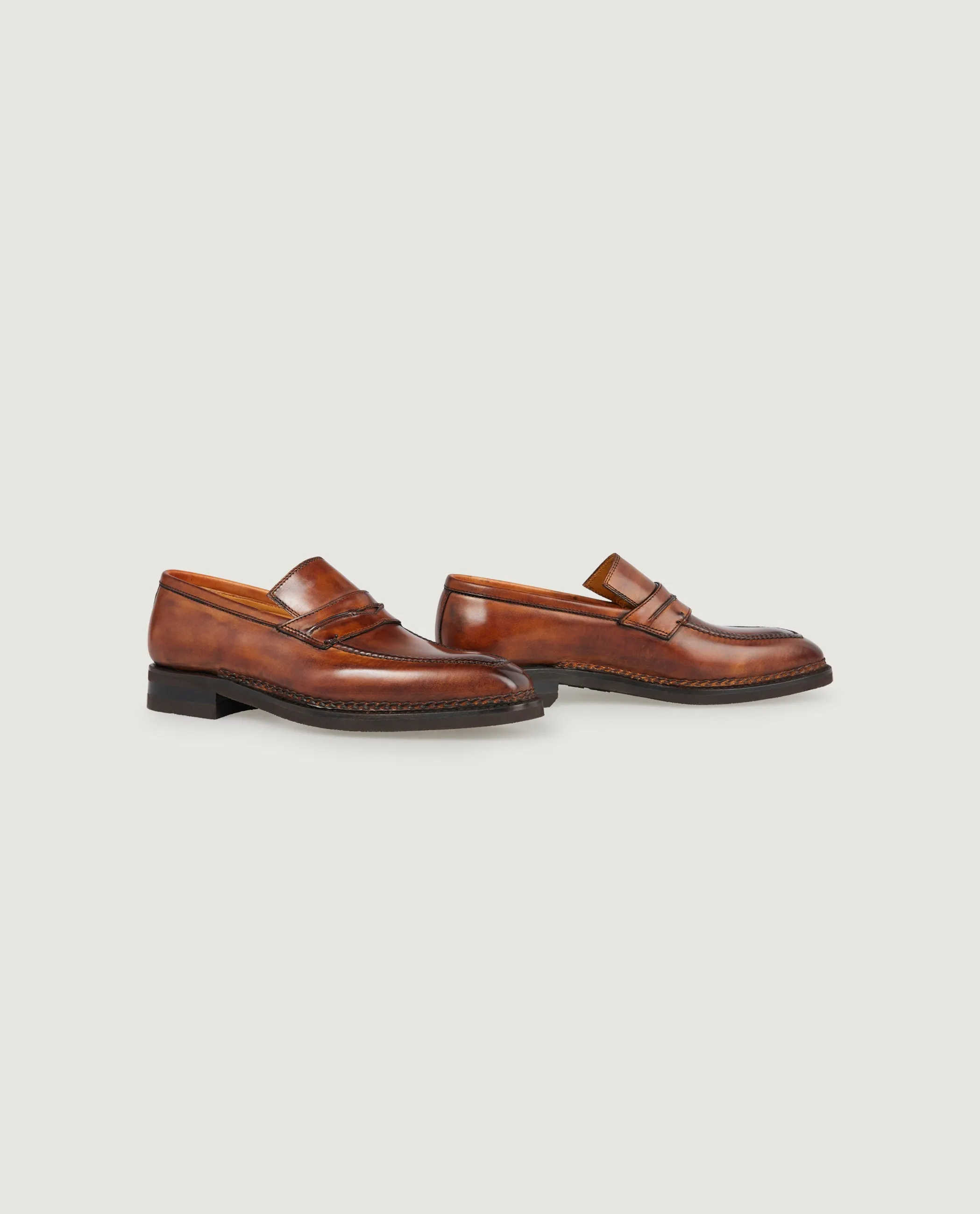 Capitano Penny Loafer - Lichtbruin sold by Pauw Amsterdam product image thumbnail 5