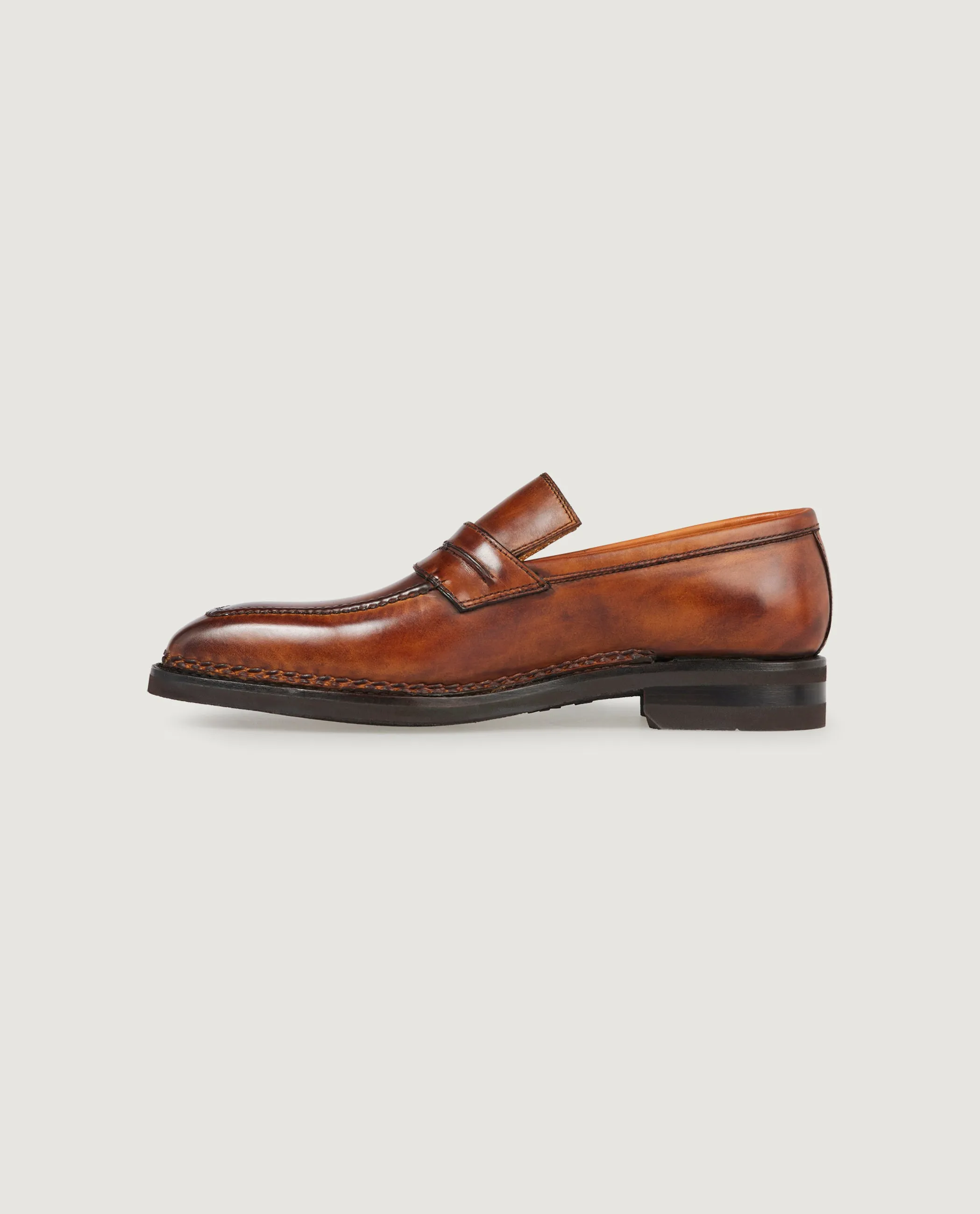 Capitano Penny Loafer - Lichtbruin sold by Pauw Amsterdam product image thumbnail 2