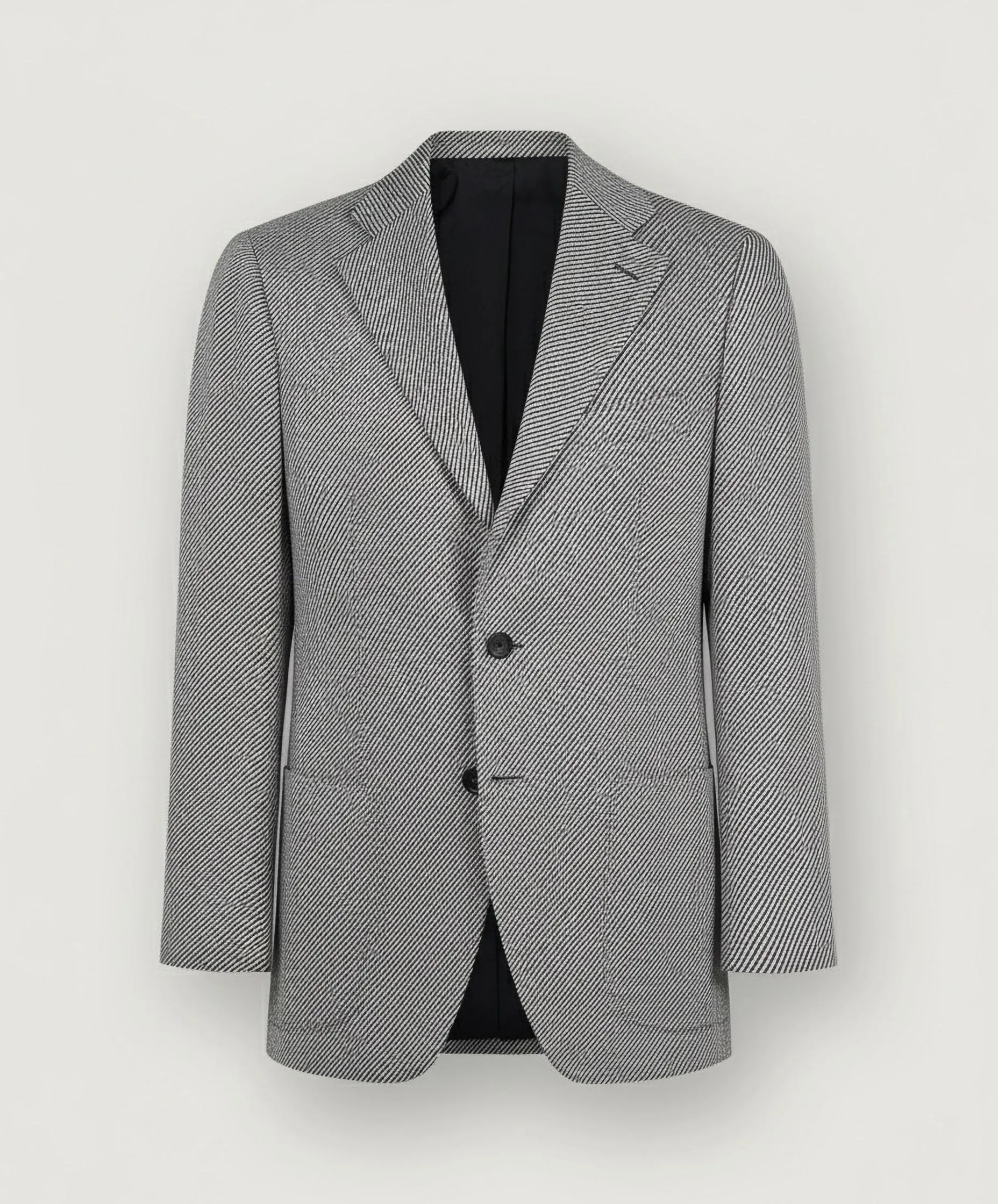 Twill Cashmere Jasje - Grijs sold by Pauw Amsterdam