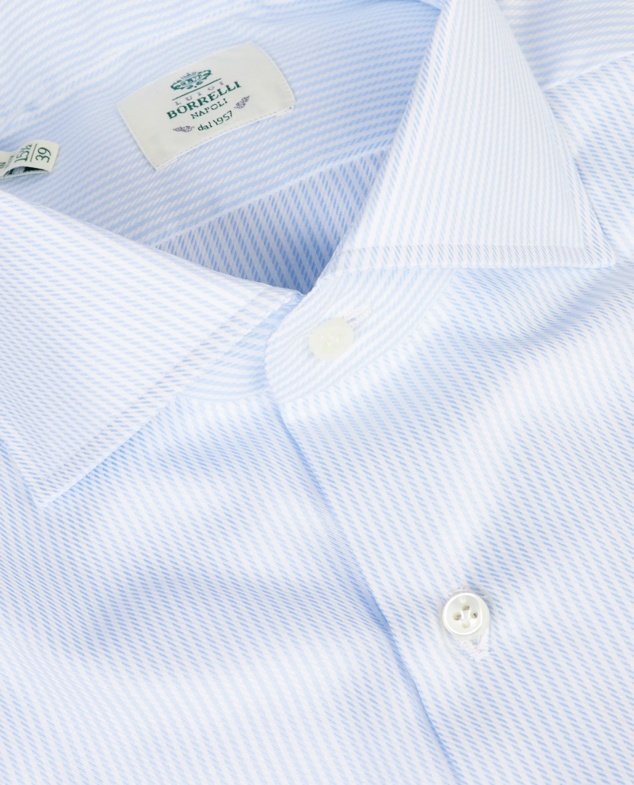 Twill Katoenen Shirt - Lichtblauw sold by Pauw Amsterdam product image thumbnail 2