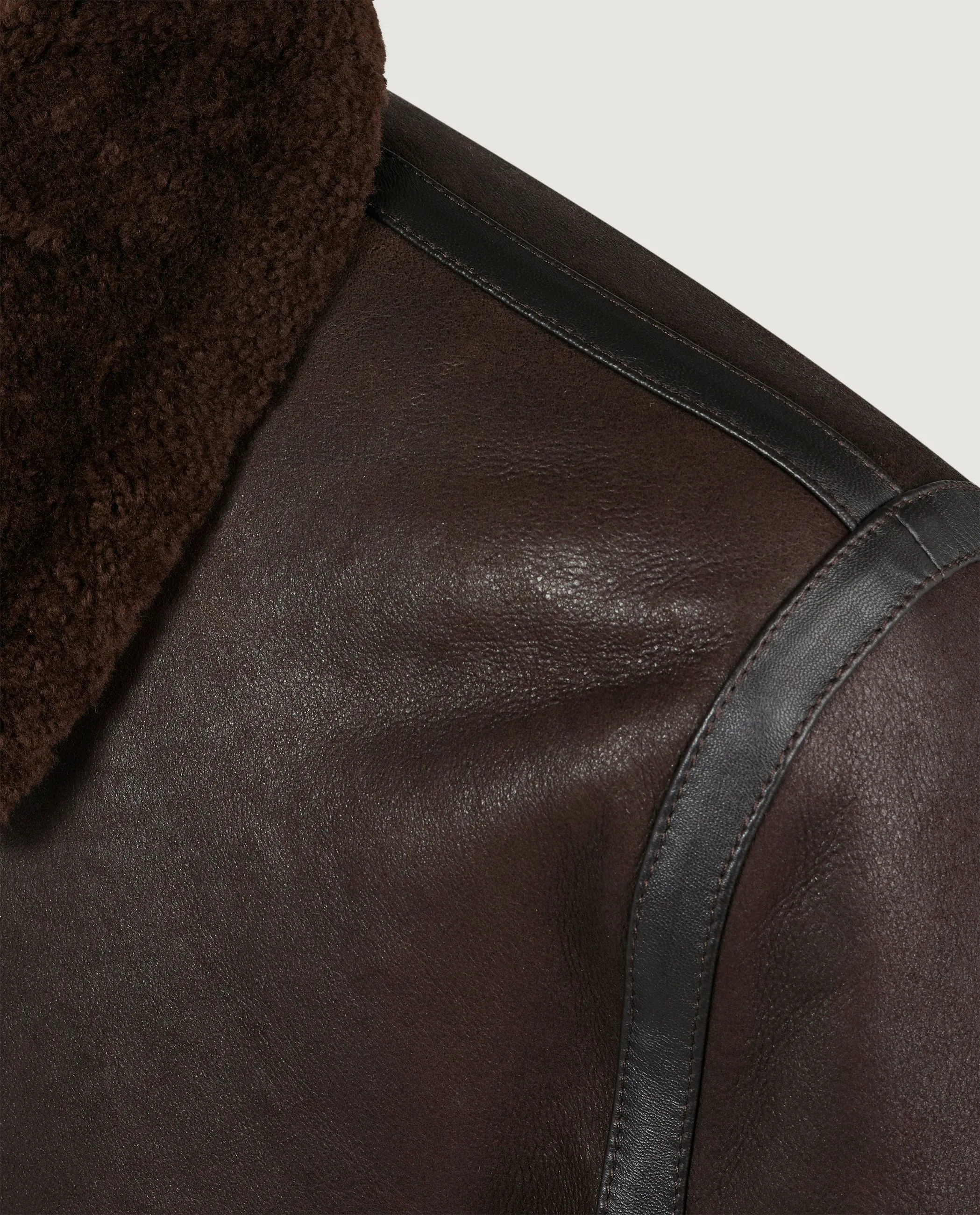 Shearling Coburn Jas - Bruin sold by Pauw Amsterdam product image thumbnail 3