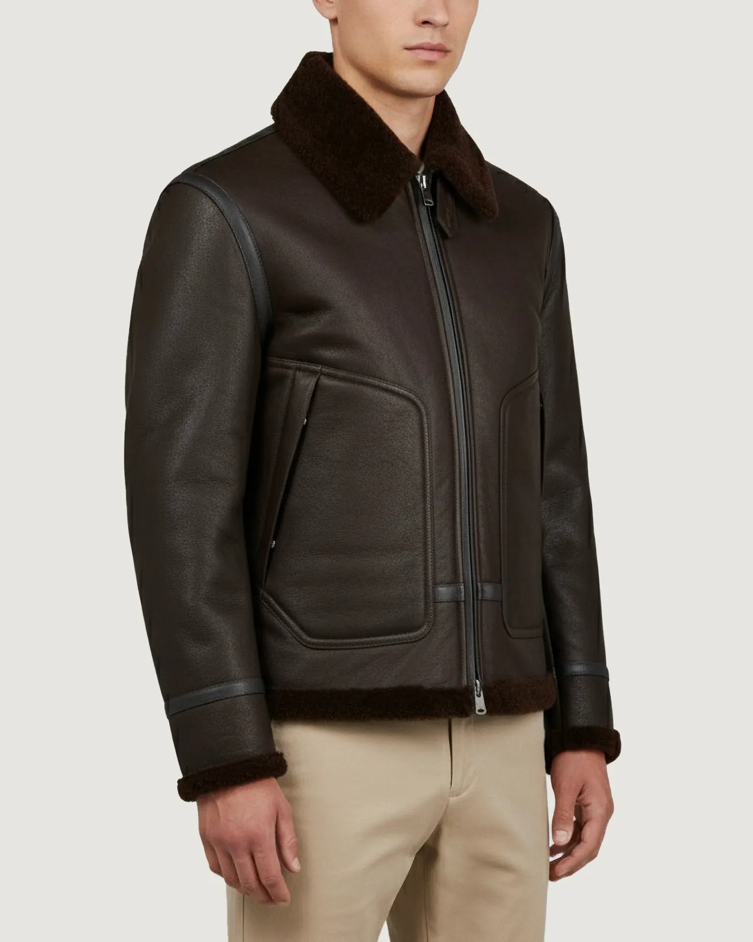Shearling Coburn Jas - Bruin sold by Pauw Amsterdam product image thumbnail 2