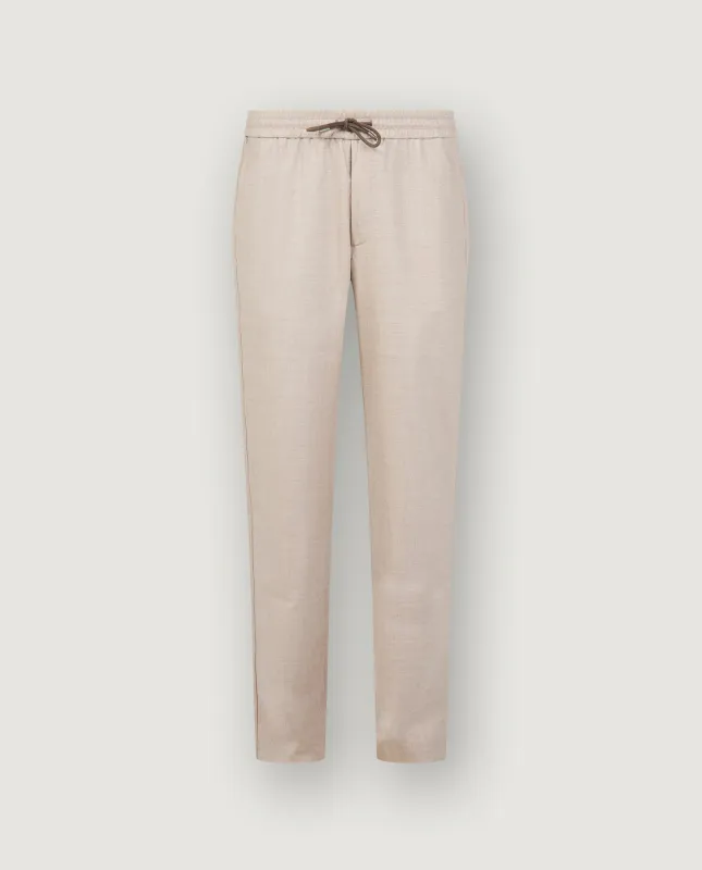 Flannel Jogger - Lichtbruin sold by Pauw Amsterdam