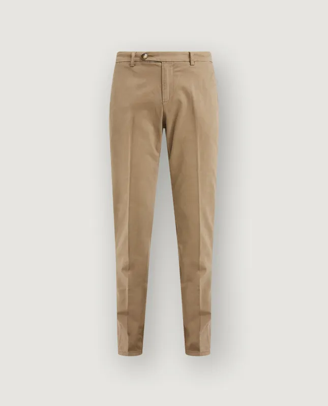 Singapore Cashmere Chino - Bruin sold by Pauw Amsterdam