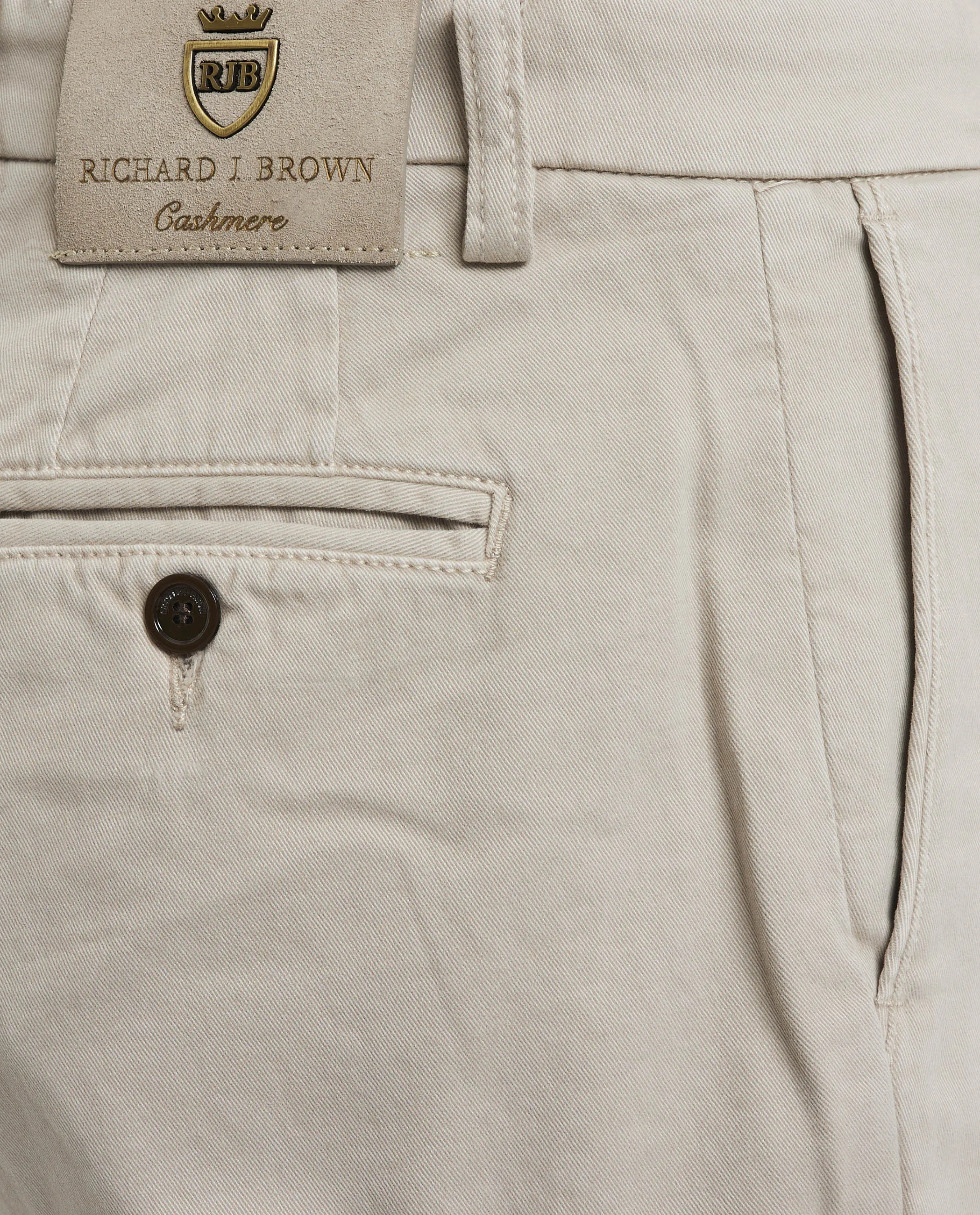 Singapore Cashmere Chino - Lichtbruin sold by Pauw Amsterdam product image thumbnail 2