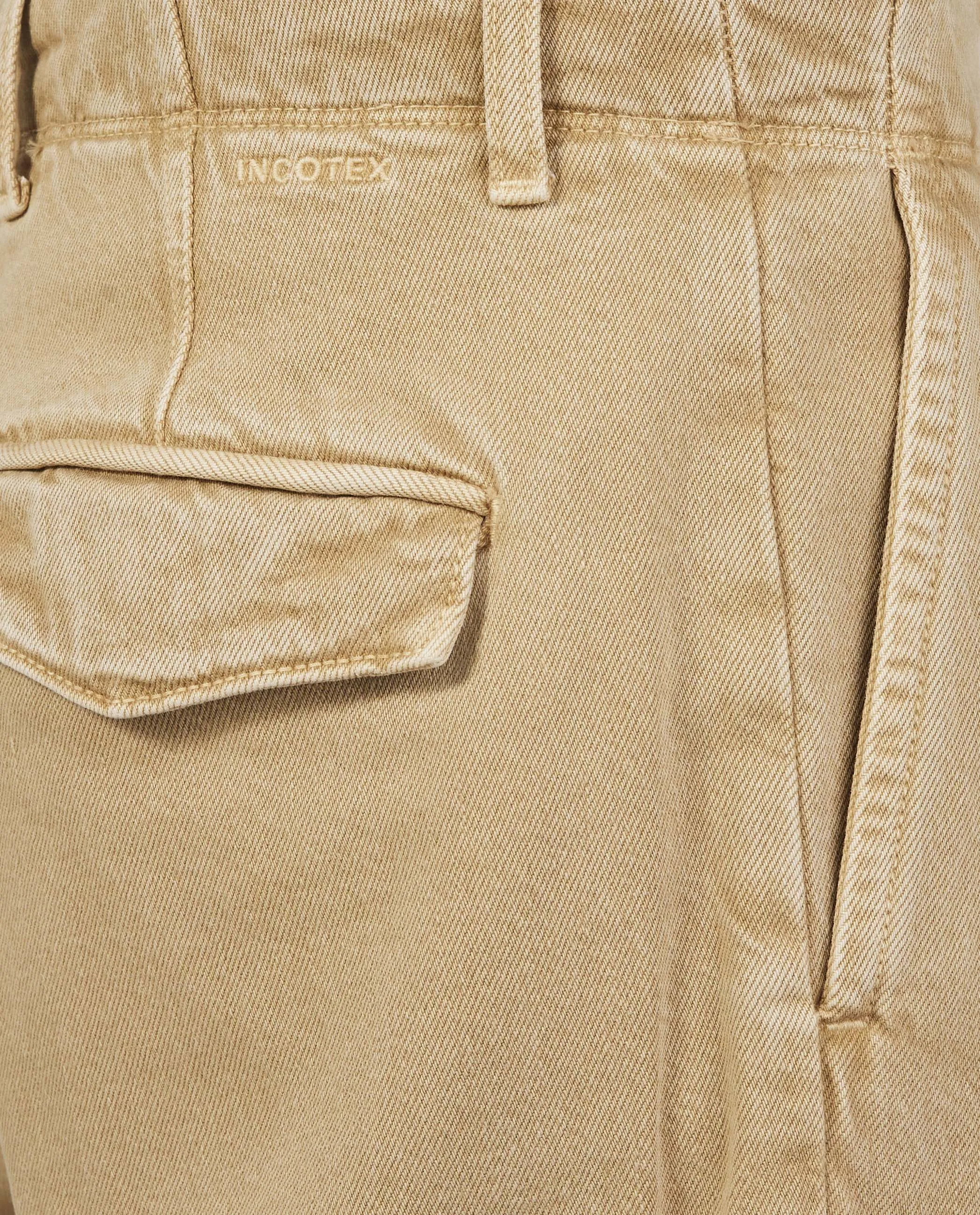 Piece Dyed Katoenen Broek - Lichtbruin sold by Pauw Amsterdam product image thumbnail 2