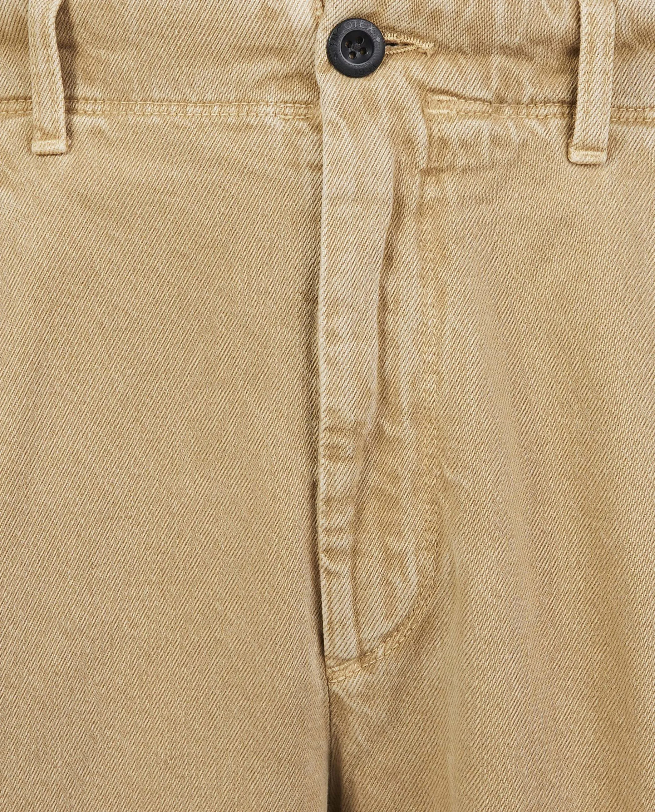 Piece Dyed Katoenen Broek - Lichtbruin sold by Pauw Amsterdam product image thumbnail 4