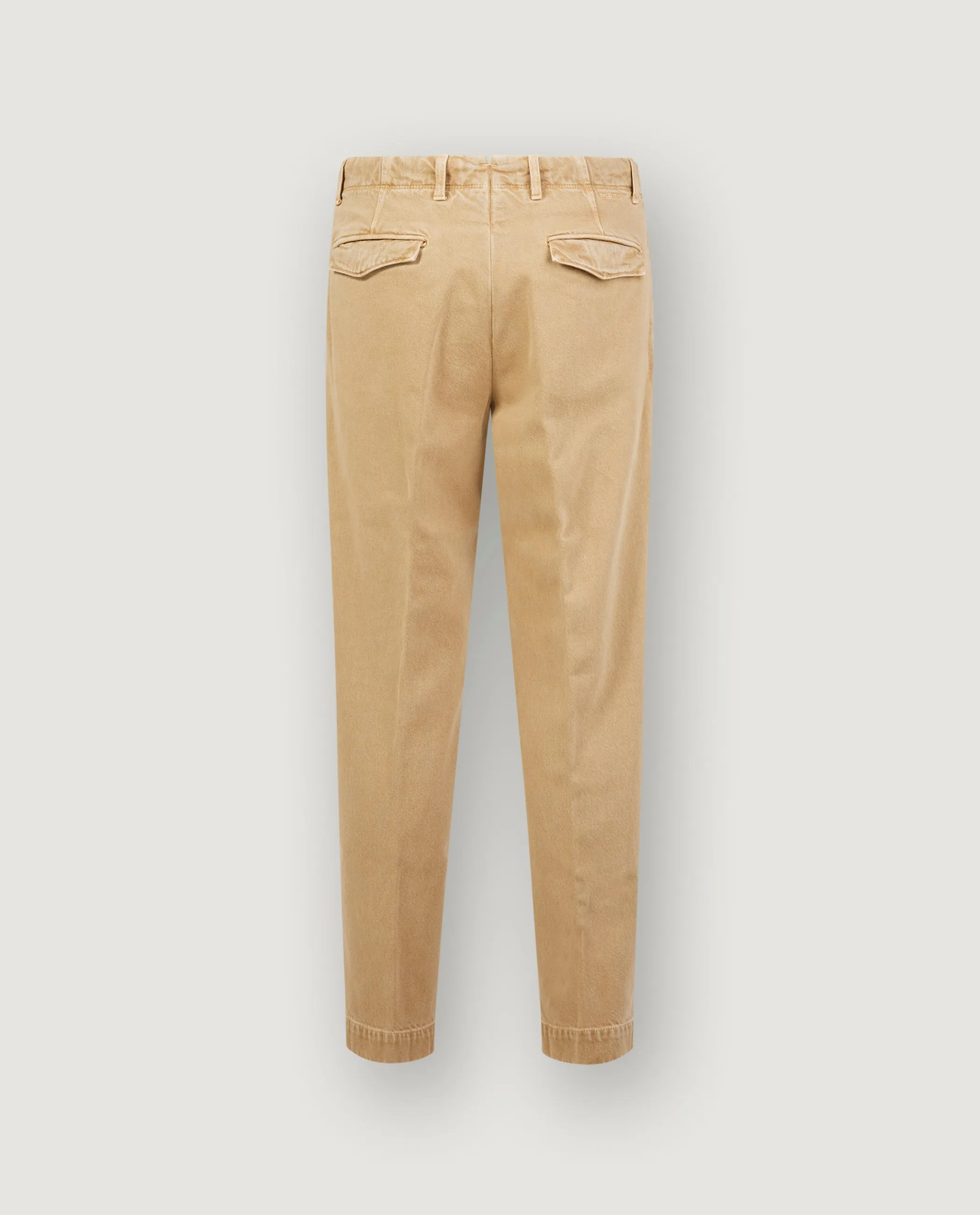 Piece Dyed Katoenen Broek - Lichtbruin sold by Pauw Amsterdam product image thumbnail 3