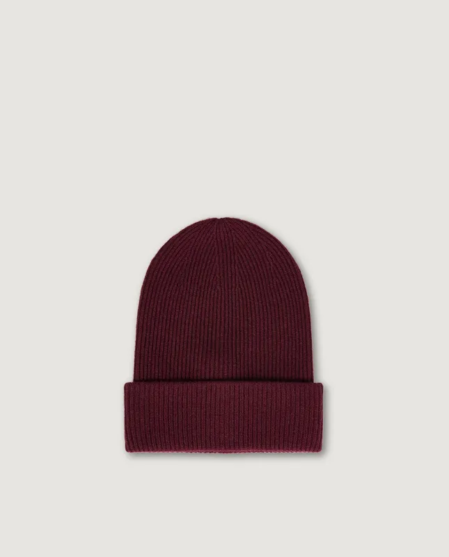 Wol Cashmere Muts - Rood sold by Pauw Amsterdam