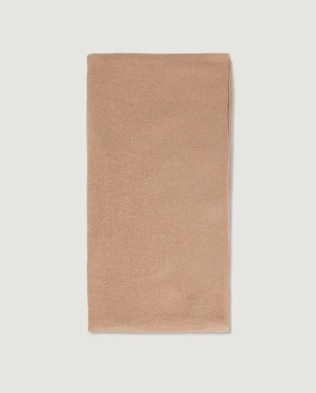 Wol Cashmere Shawl - Lichtbruin sold by Pauw Amsterdam