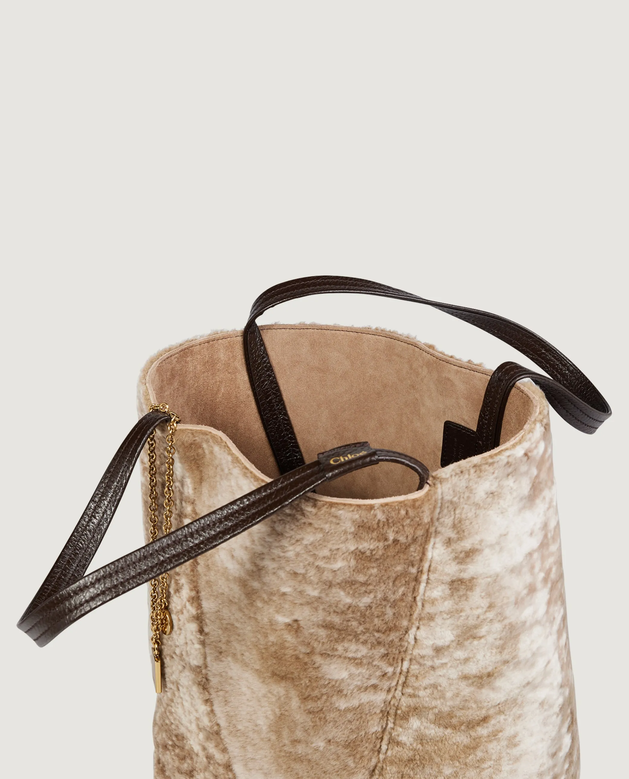 Medium Spin Tote Bag - Lichtbruin sold by Pauw Amsterdam product image thumbnail 5