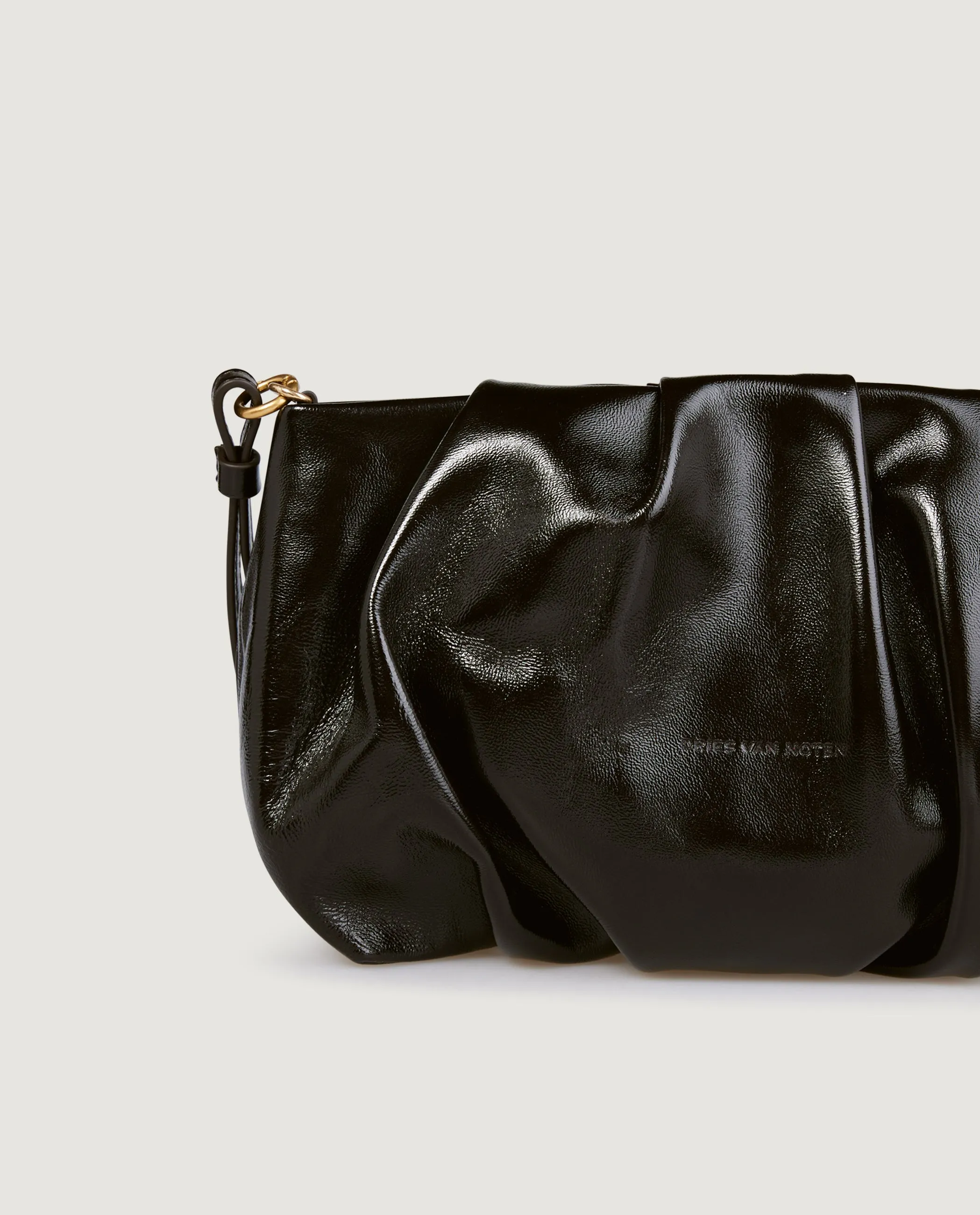 Gevouwen Leren Tas - Paars sold by Pauw Amsterdam product image thumbnail 3