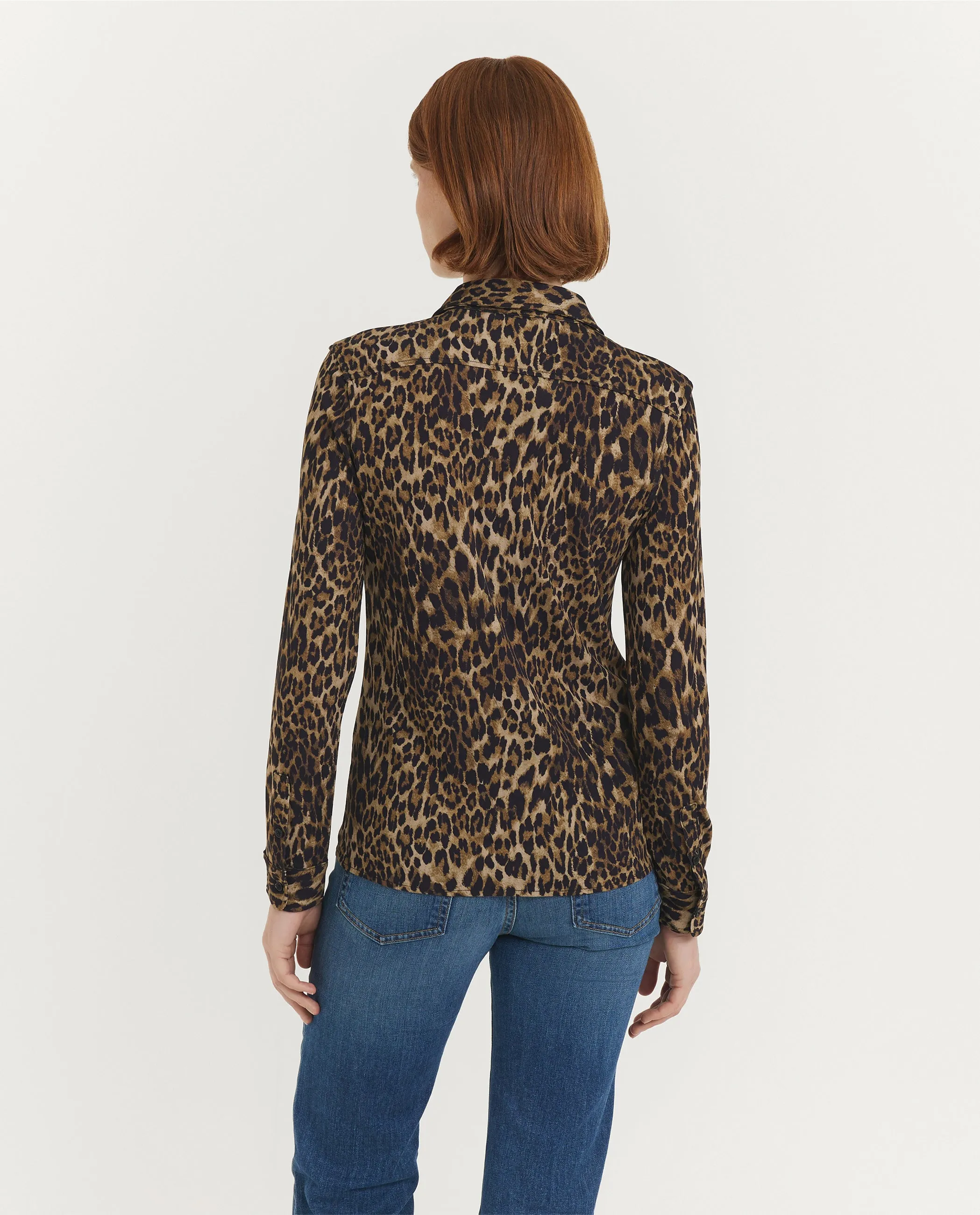 Leopard Celestine Shirt - Lichtbruin sold by Pauw Amsterdam product image thumbnail 4