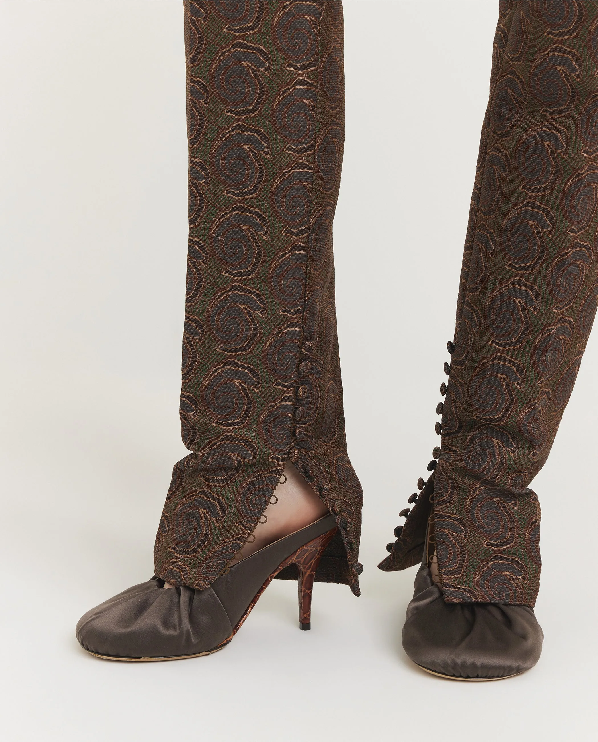 Jacquard Pandoris Pantalon - Bruin sold by Pauw Amsterdam product image thumbnail 4