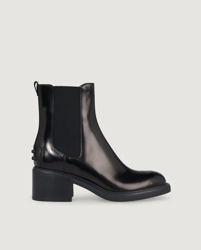 Leren Enkel Laarzen - Zwart sold by Pauw Amsterdam