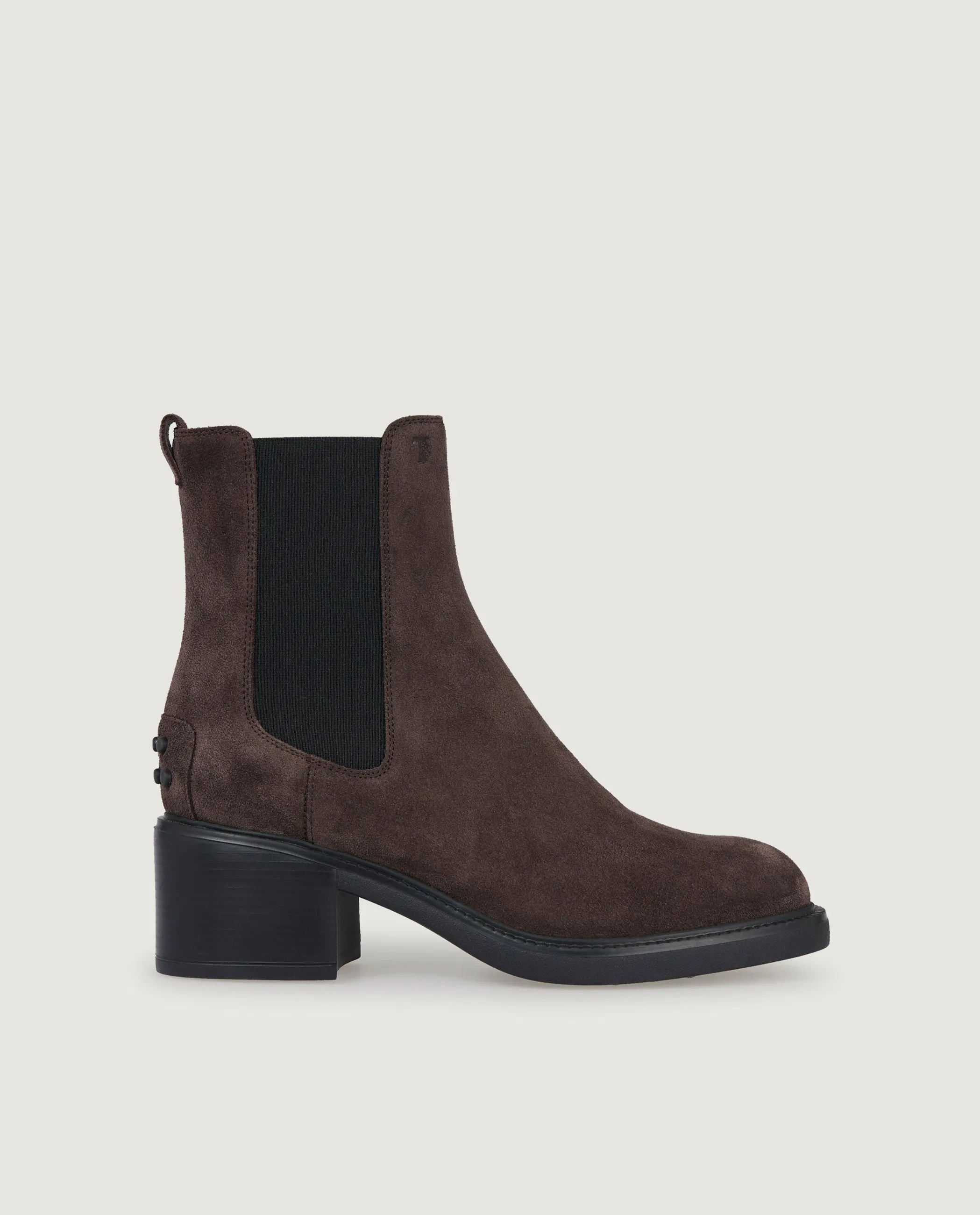 Suede Tronchetto Enkel Laarzen - Bruin sold by Pauw Amsterdam